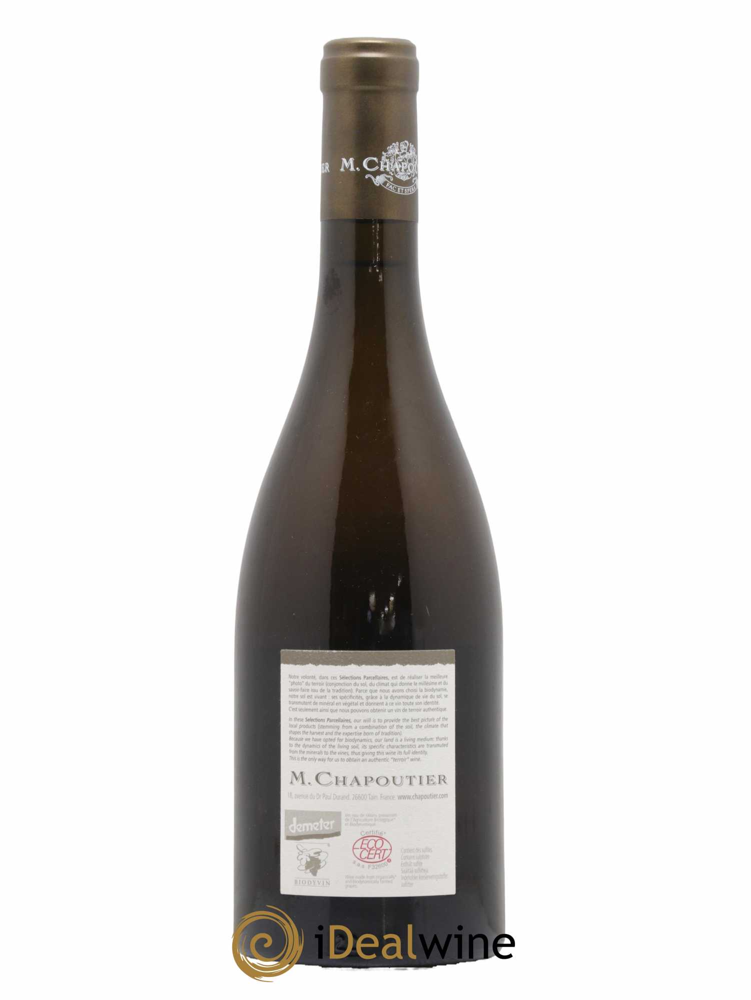 Hermitage Ermitage l'Ermite Chapoutier 2005 - Lot de 1 bouteille - 1