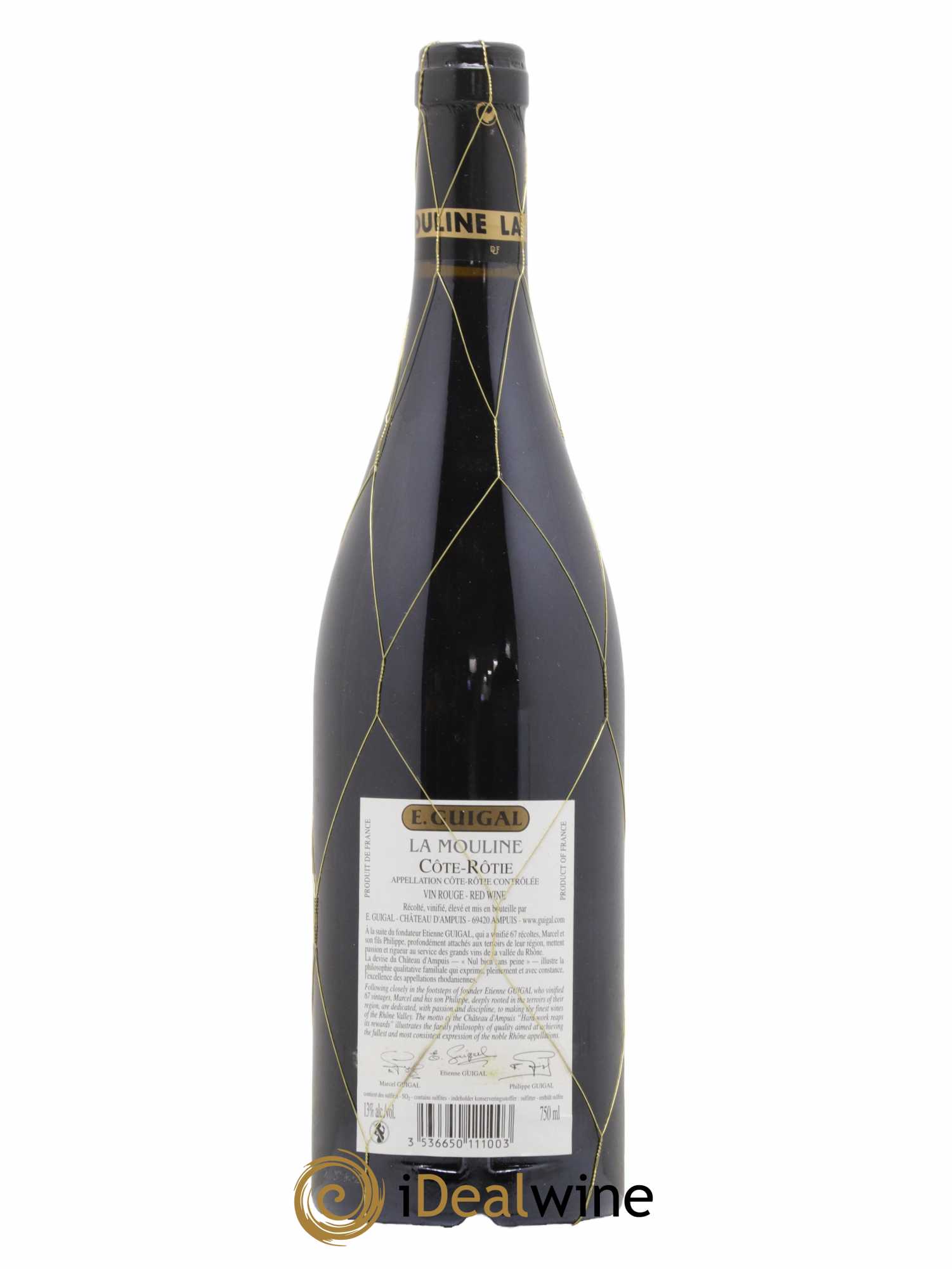 Côte-Rôtie La Mouline Guigal 2005 - Lot de 1 bouteille - 1