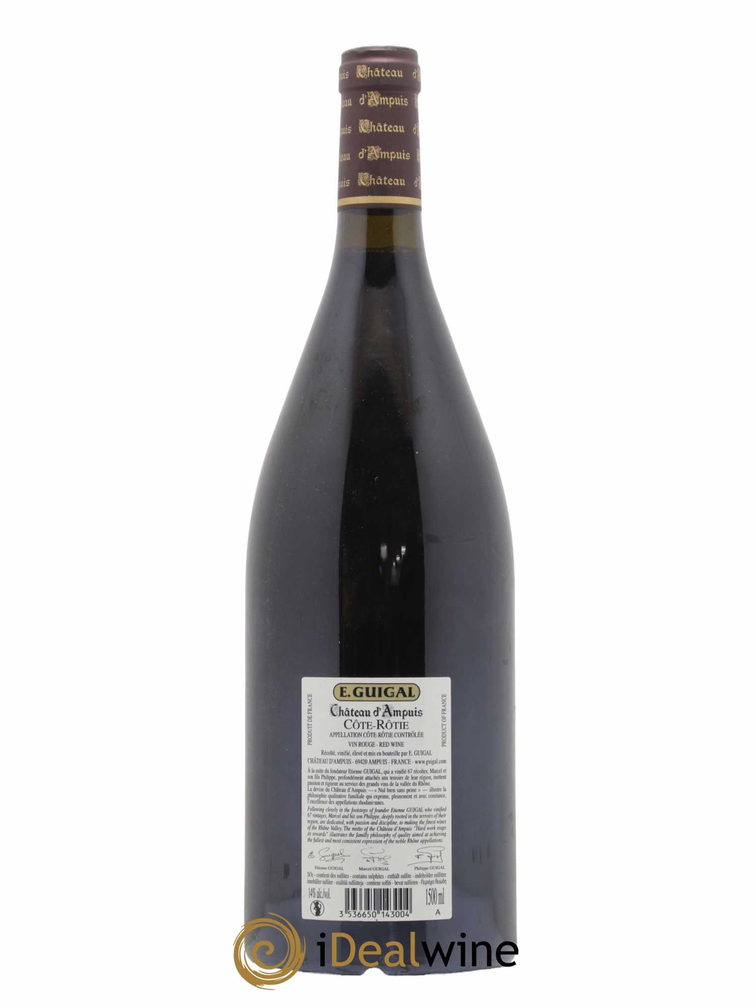 Côte-Rôtie Château d'Ampuis Guigal 2015 - Lot de 1 magnum - 1