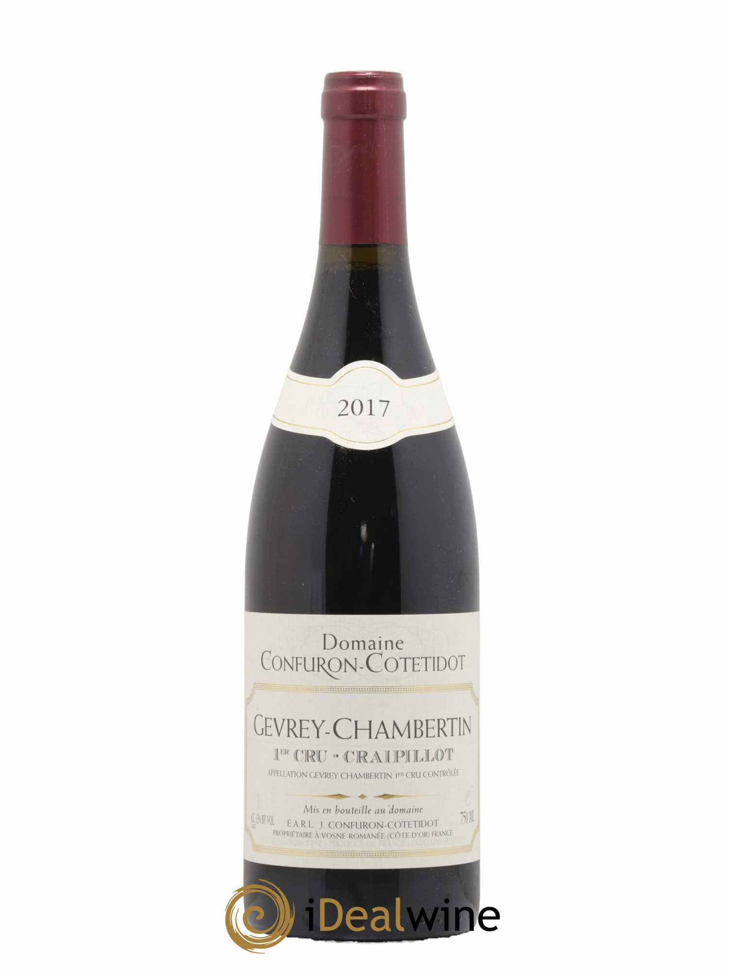 Gevrey-Chambertin 1er Cru Craipillot Confuron-Cotetidot 2017 - Lot de 1 bouteille - 0