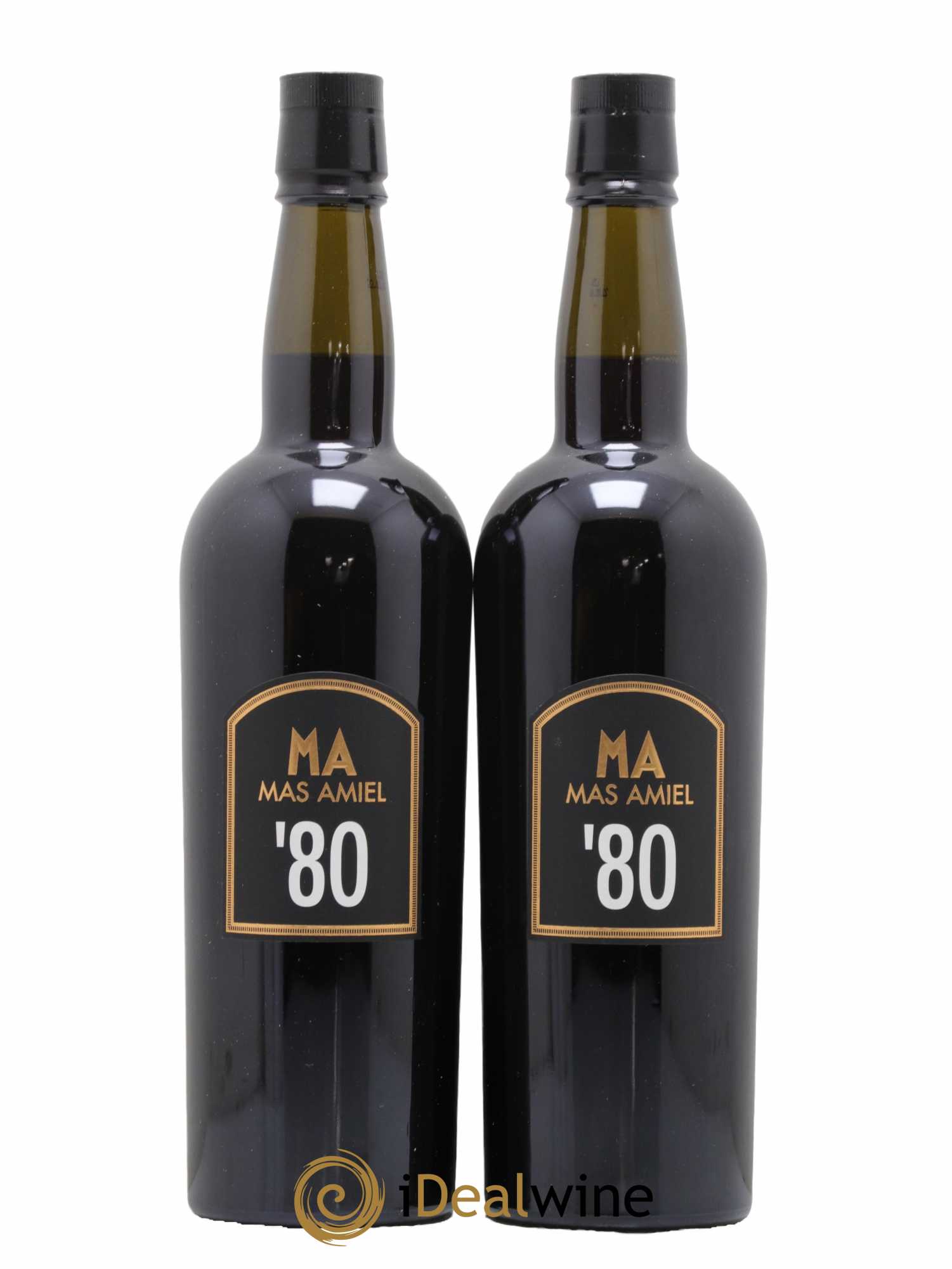 Maury Mas Amiel Vintage 1980 - Lot de 2 bouteilles - 0