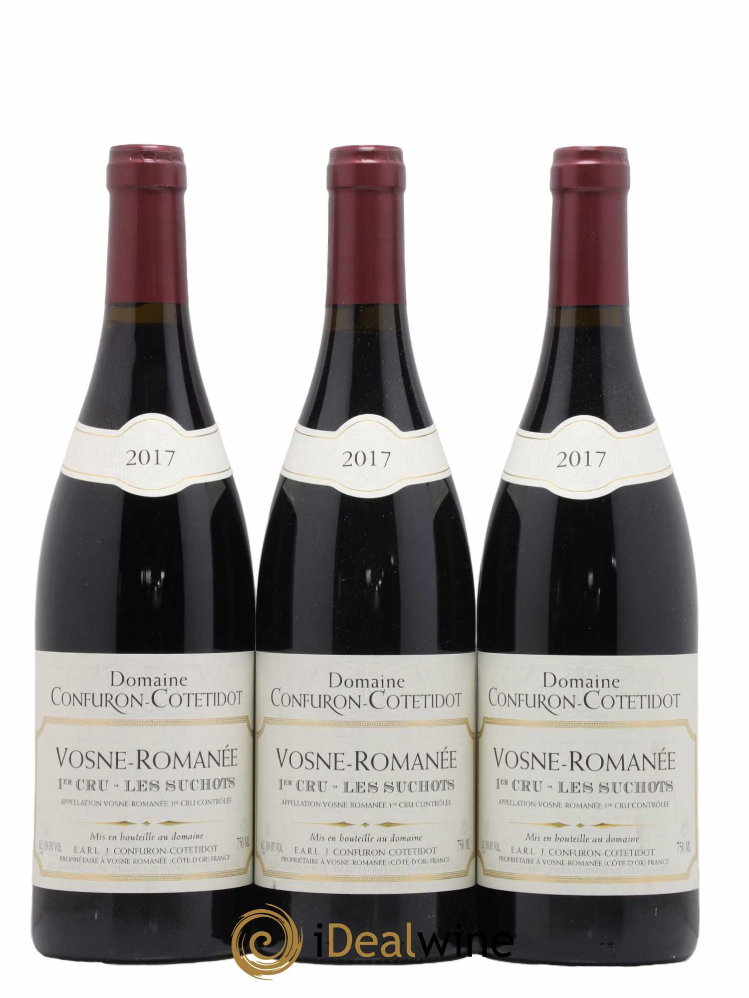 Vosne-Romanée 1er Cru Les Suchots Confuron-Cotetidot 2017 - Lot de 3 bouteilles - 0