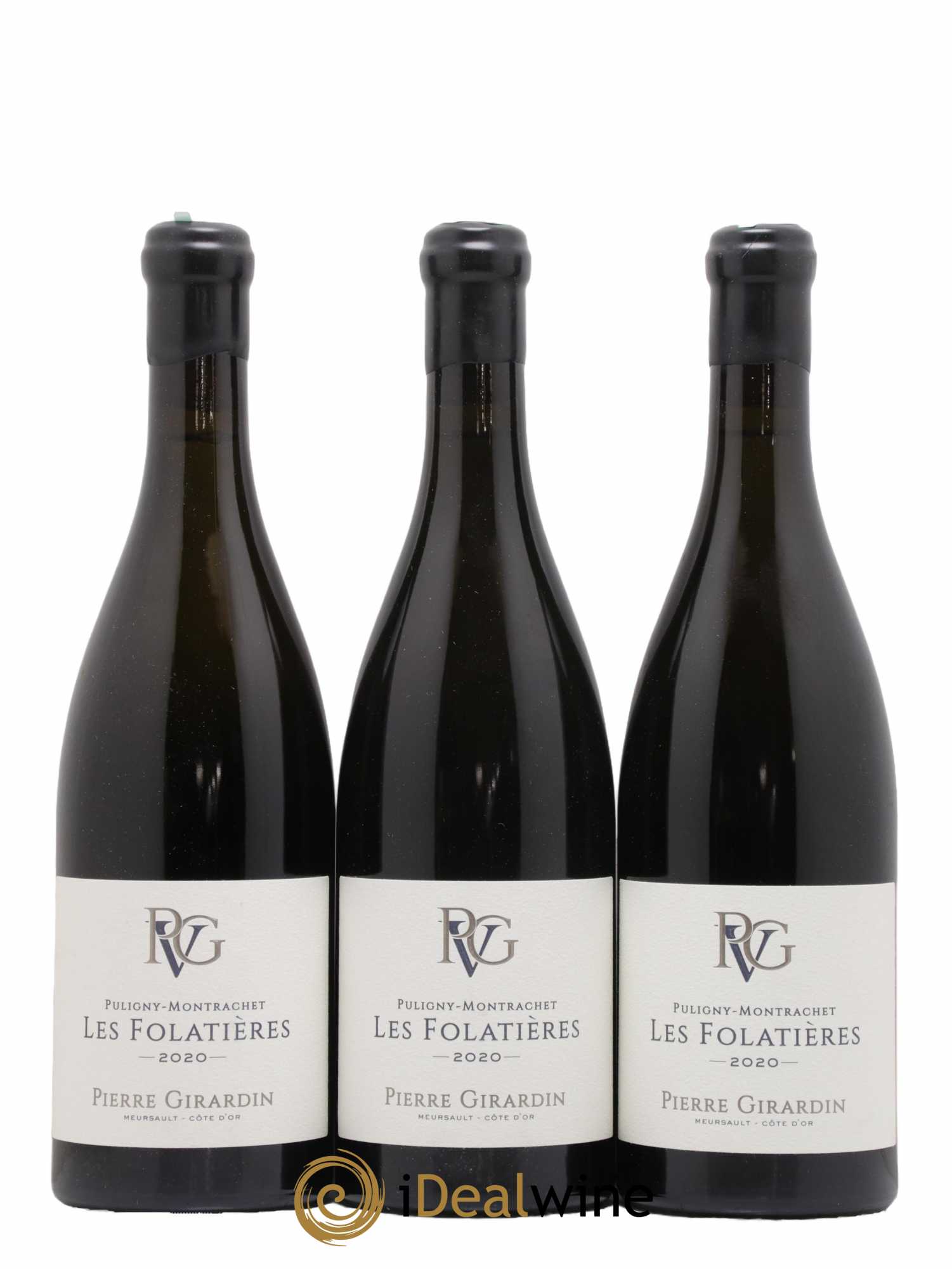 Puligny-Montrachet Les Folatières Domaine Pierre Girardin 2020 - Lot de 3 bouteilles - 0