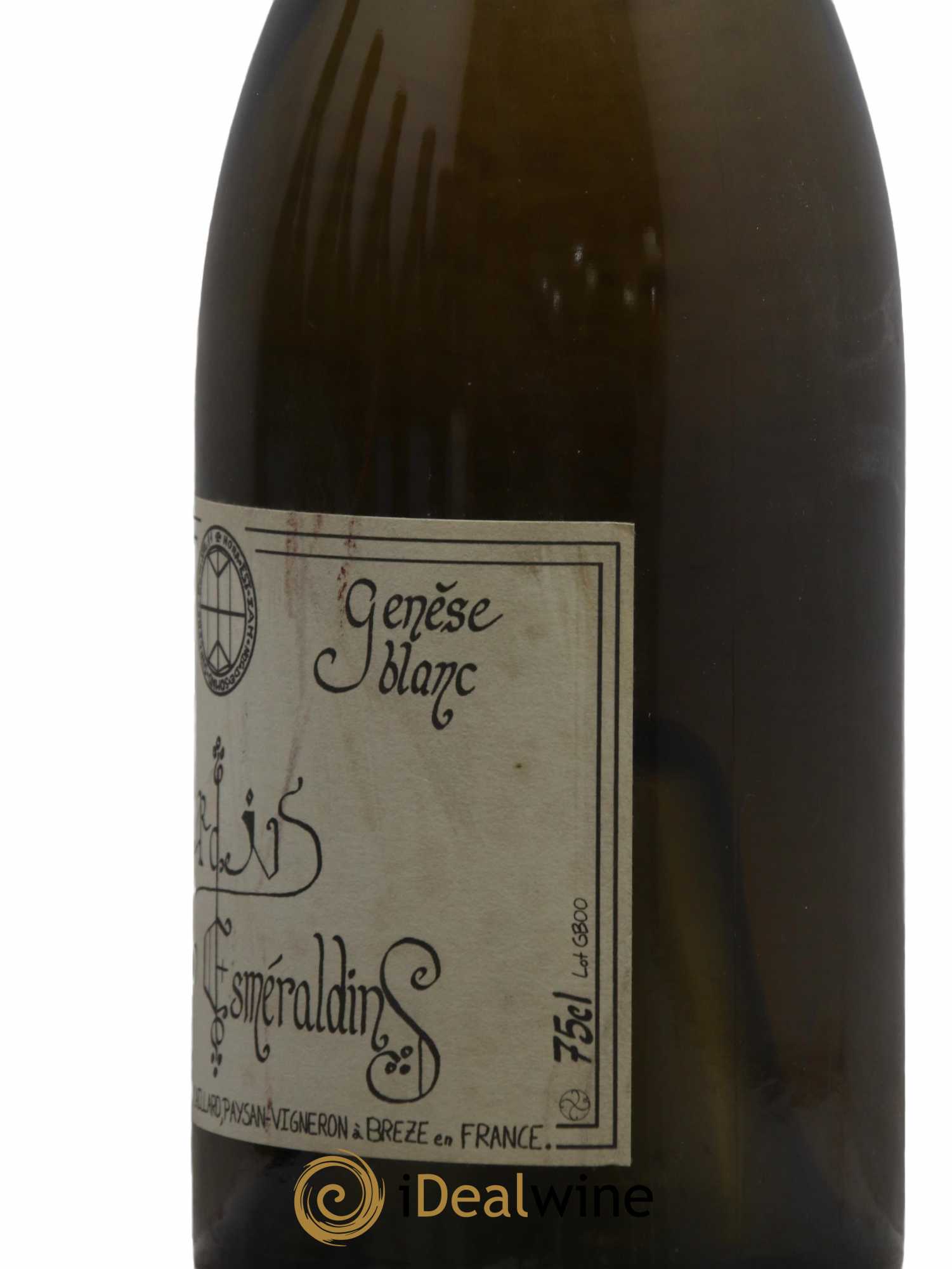 Vin de France Génèse Xavier Caillard - Les Jardins Esmeraldins 2000 - Posten von 1 Flasche - 1