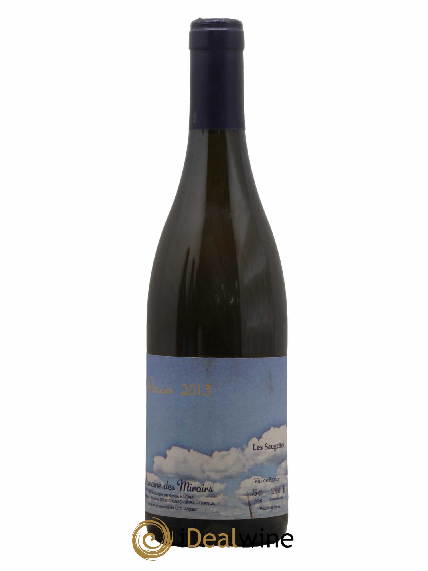 Vin de France Mizuiro Les Saugettes Kenjiro Kagami - Domaine des Miroirs 2013 - Lot de 1 bouteille - 0