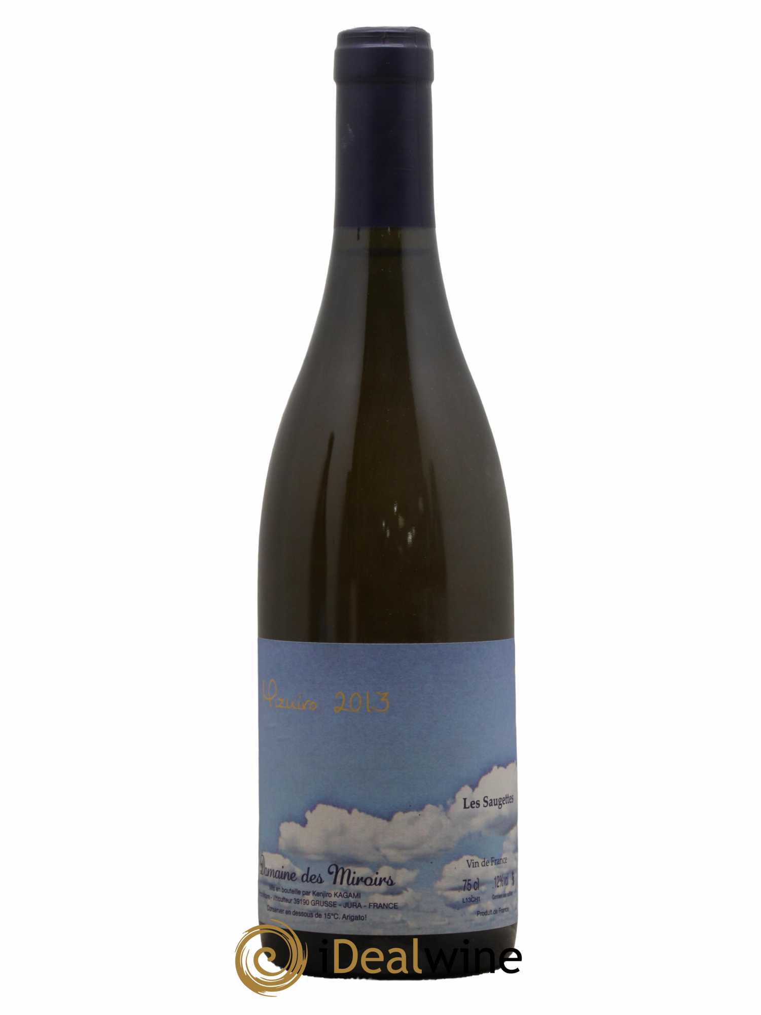 Vin de France Mizuiro Les Saugettes Kenjiro Kagami - Domaine des Miroirs 2013 - Lot de 1 bouteille - 0