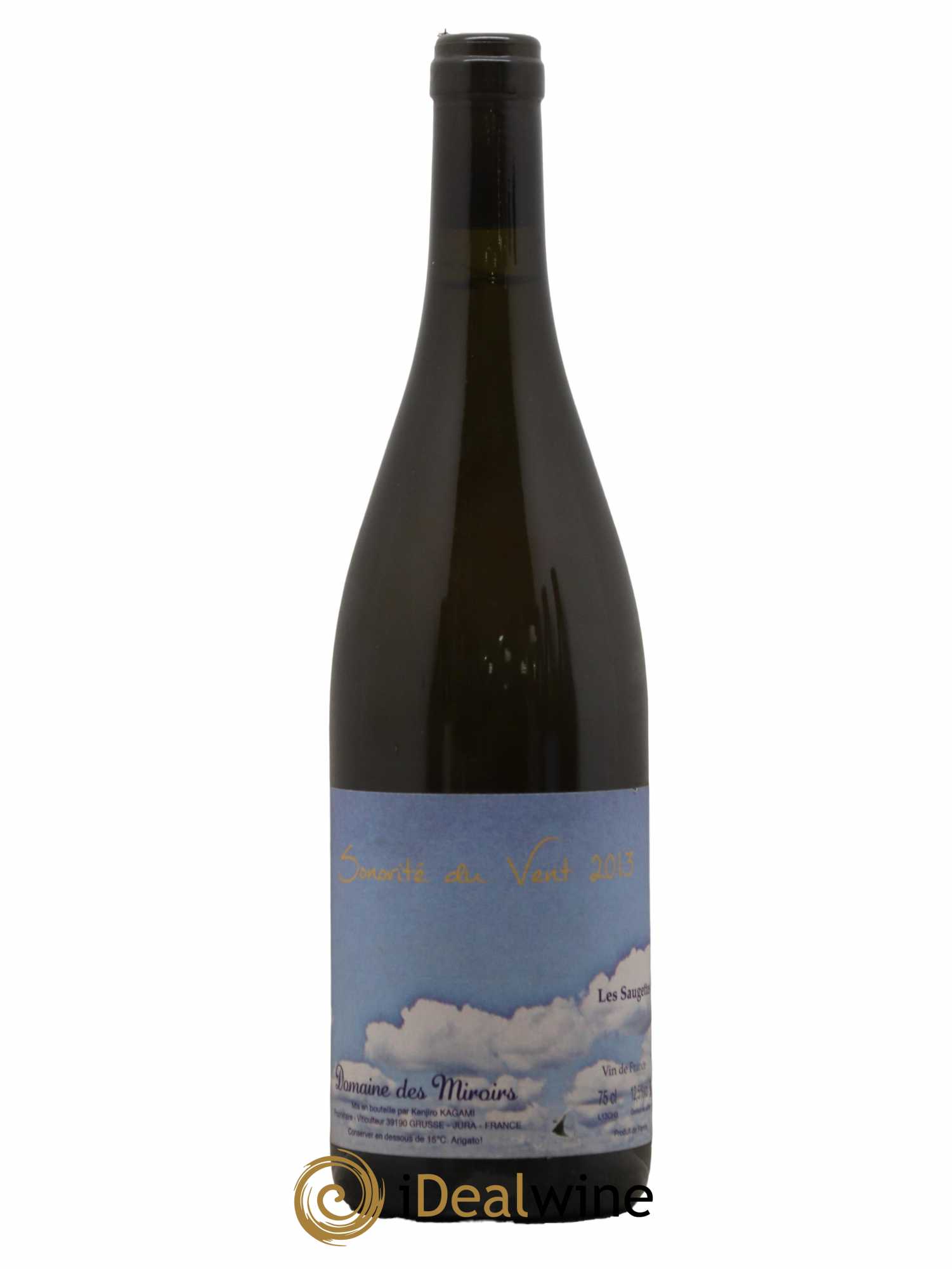 Vin de France Sonorité du vent Les saugettes Kenjiro Kagami - Domaine des Miroirs 2013 - Lot de 1 bouteille - 0