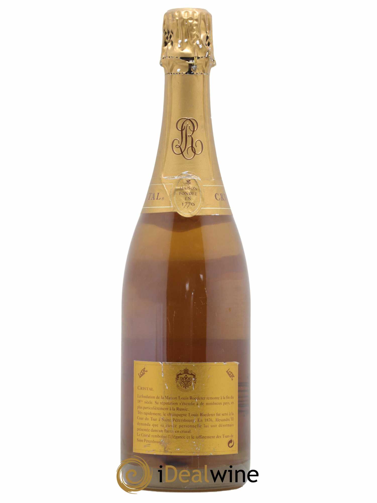 Cristal Louis Roederer Brut 1989 - Lot de 1 bouteille - 1