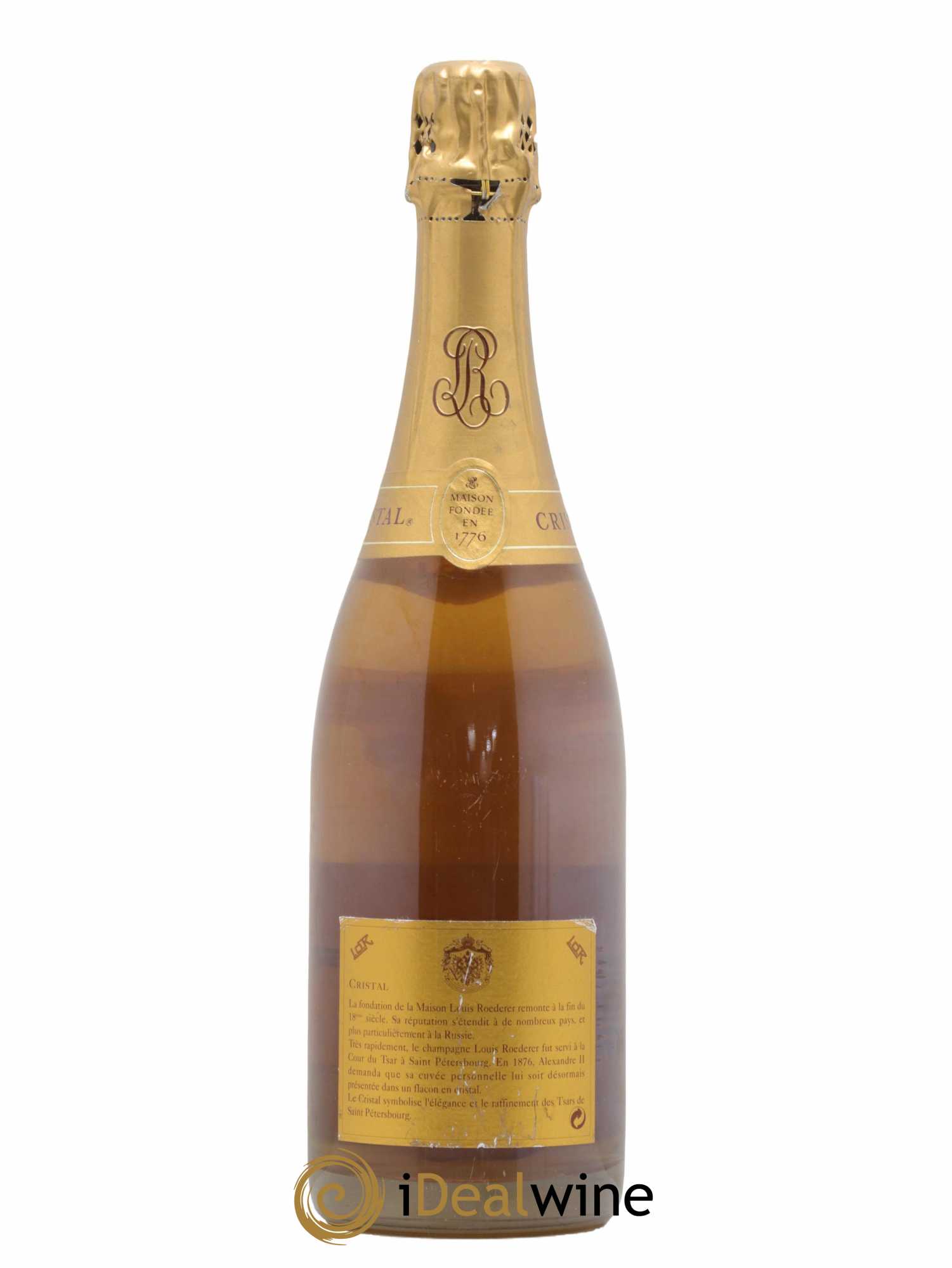 Cristal Louis Roederer Brut 1989 - Lot de 1 bouteille - 1