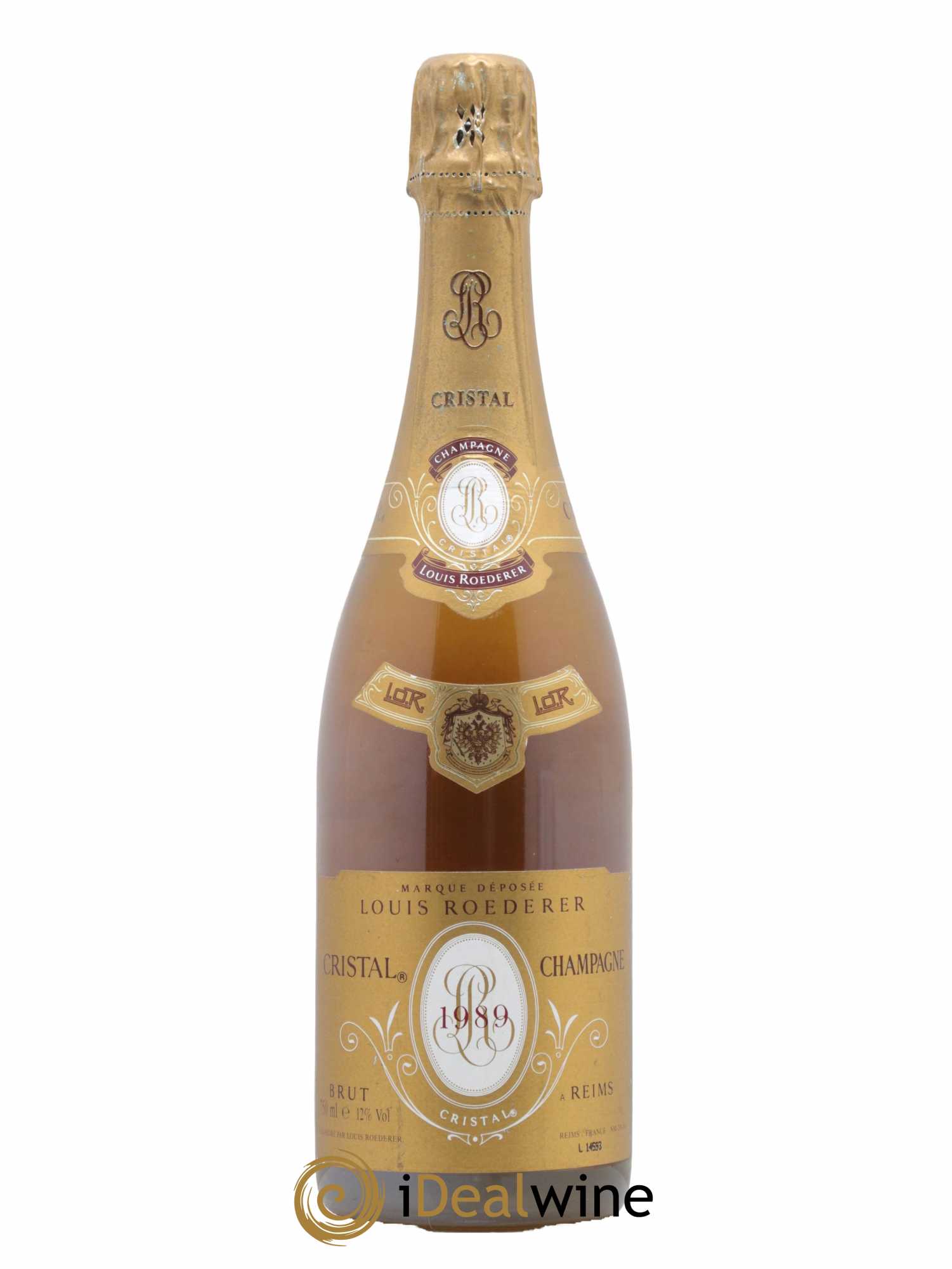 Cristal Louis Roederer Brut 1989 - Lot de 1 bouteille - 0