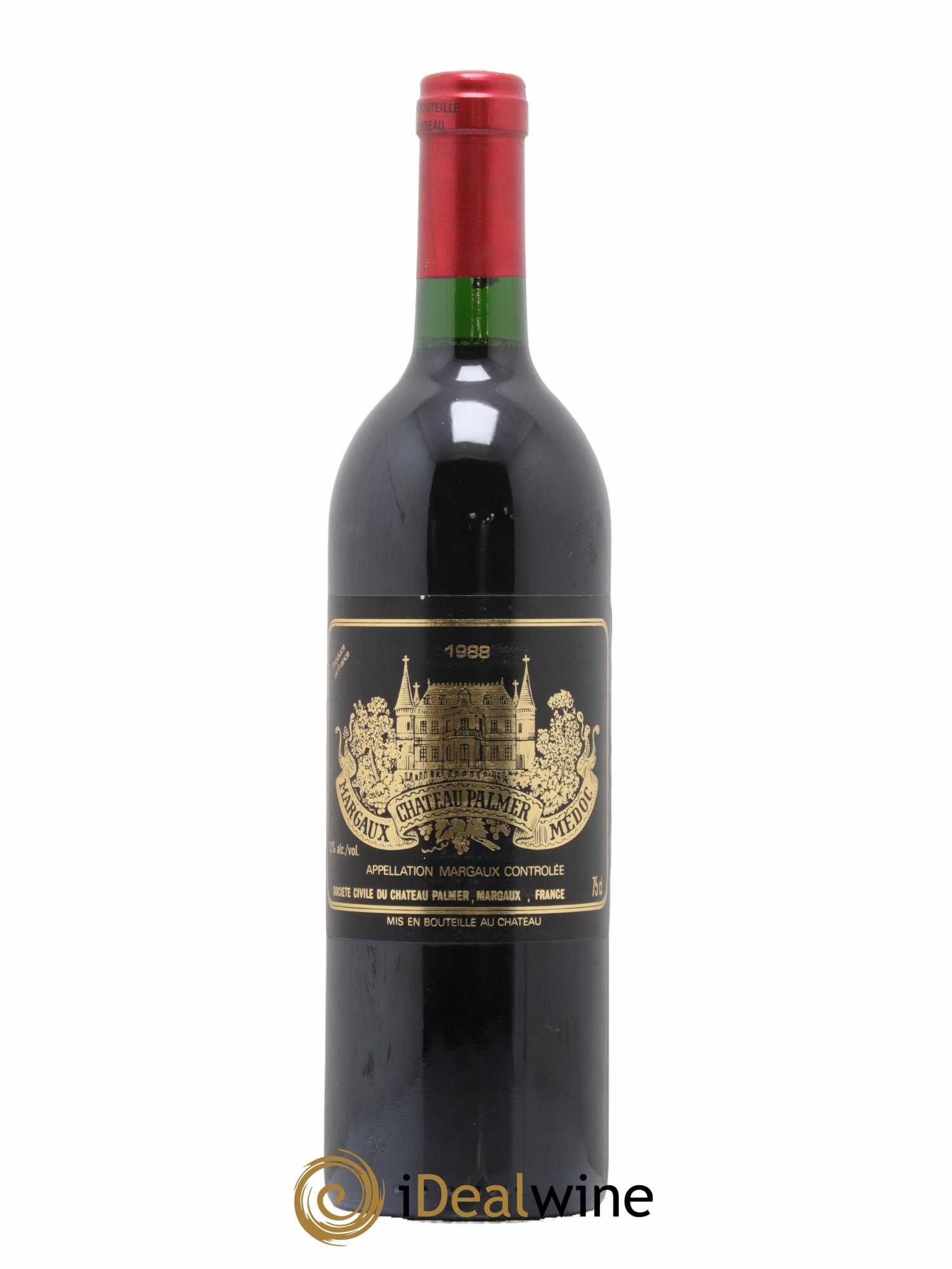 Château Palmer 3ème Grand Cru Classé 1988 - Lot de 1 bouteille - 0