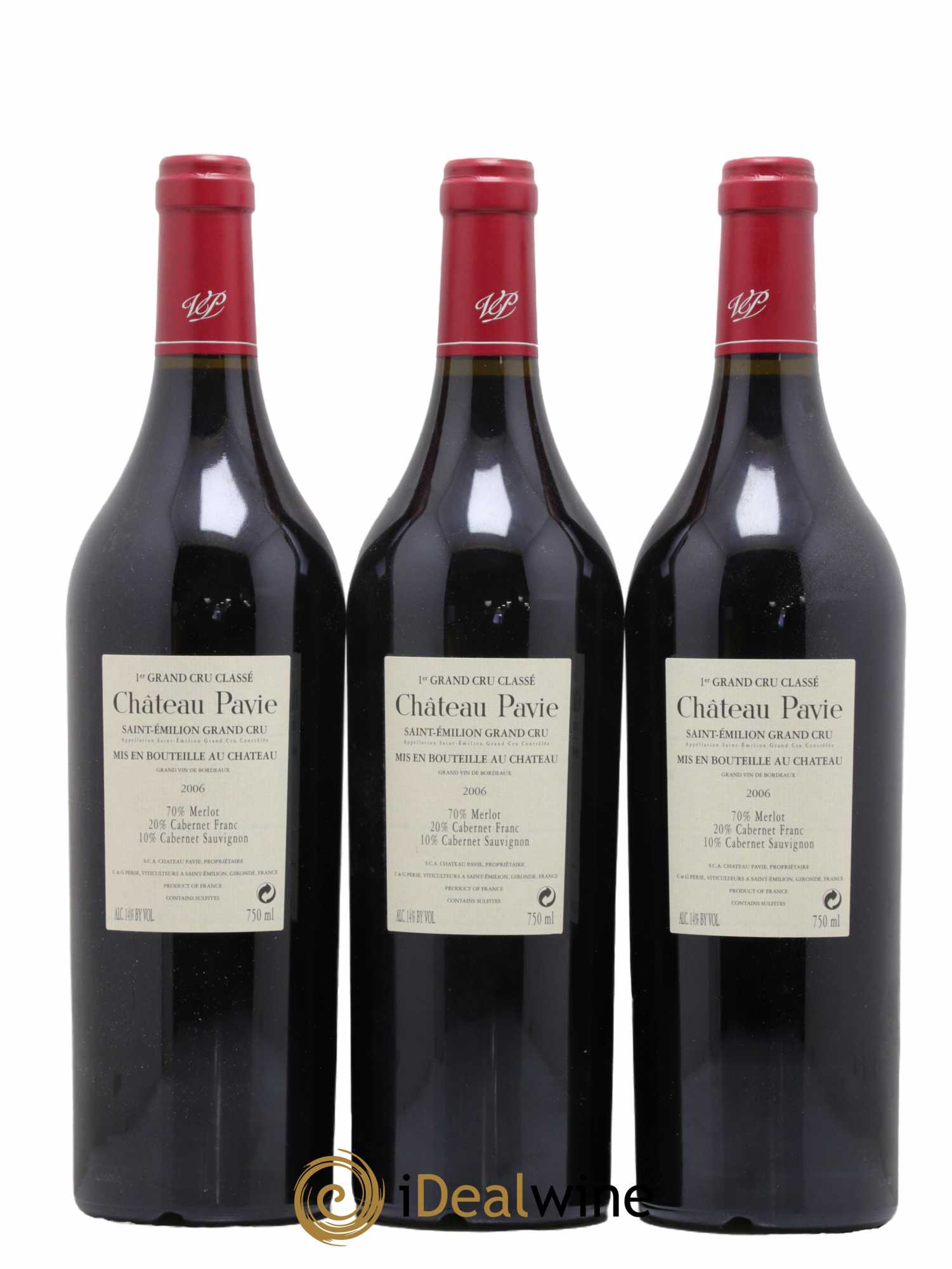 Château Pavie 1er Grand Cru Classé A 2006 - Lot de 12 bouteilles - 4