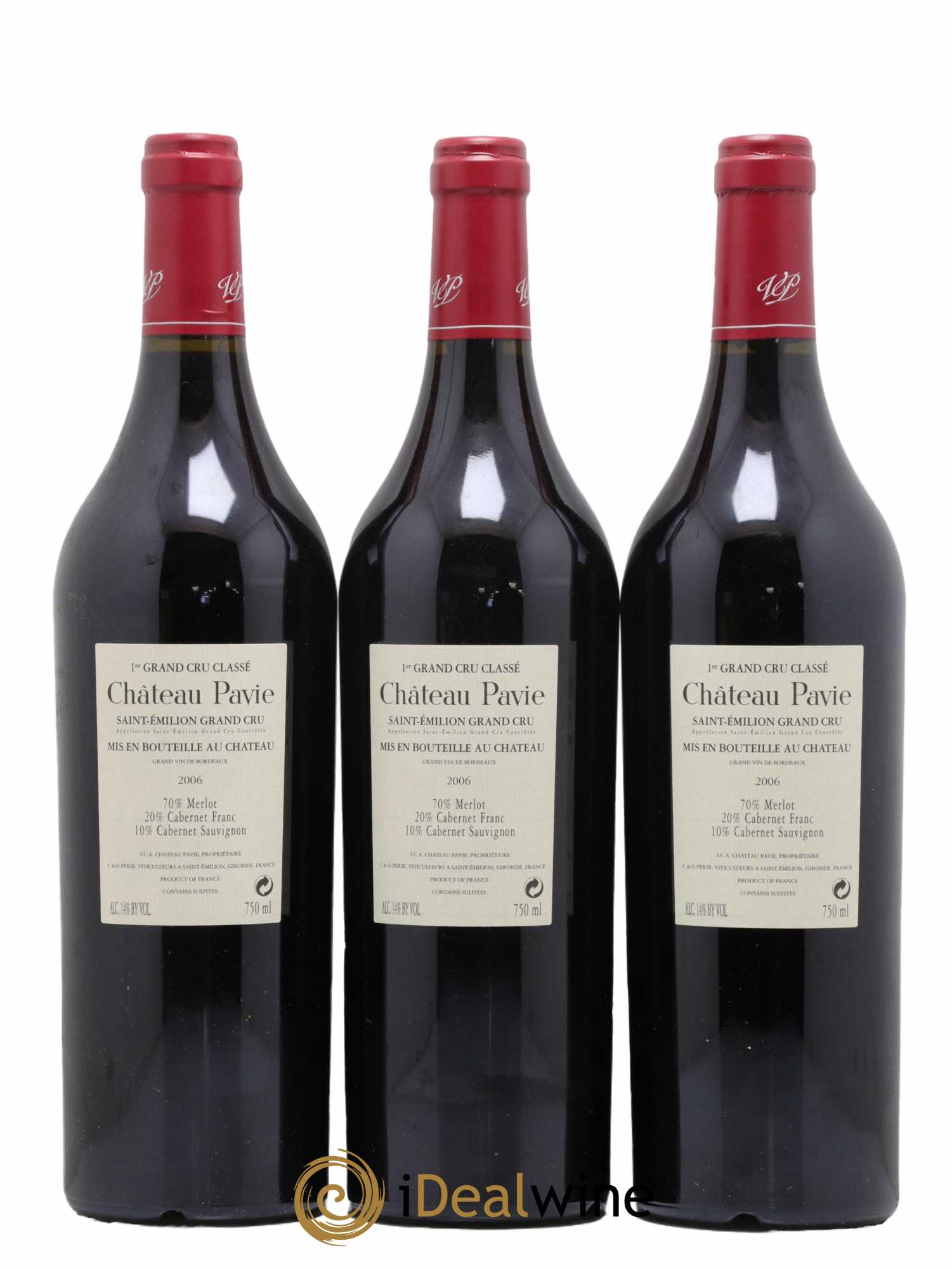 Château Pavie 1er Grand Cru Classé A 2006 - Lot de 12 bouteilles - 4