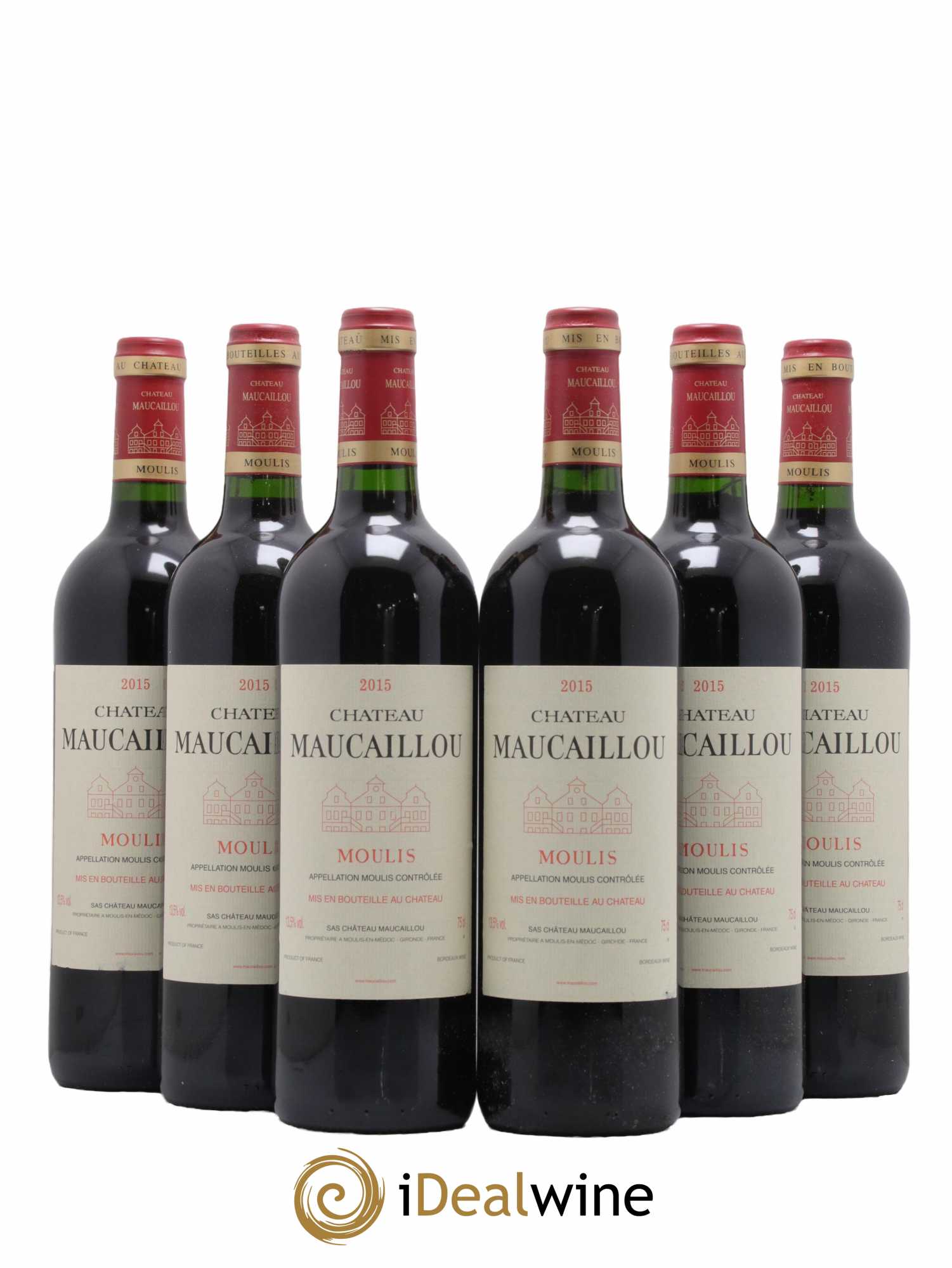 Château Maucaillou 2015 - Lot de 6 bouteilles - 0