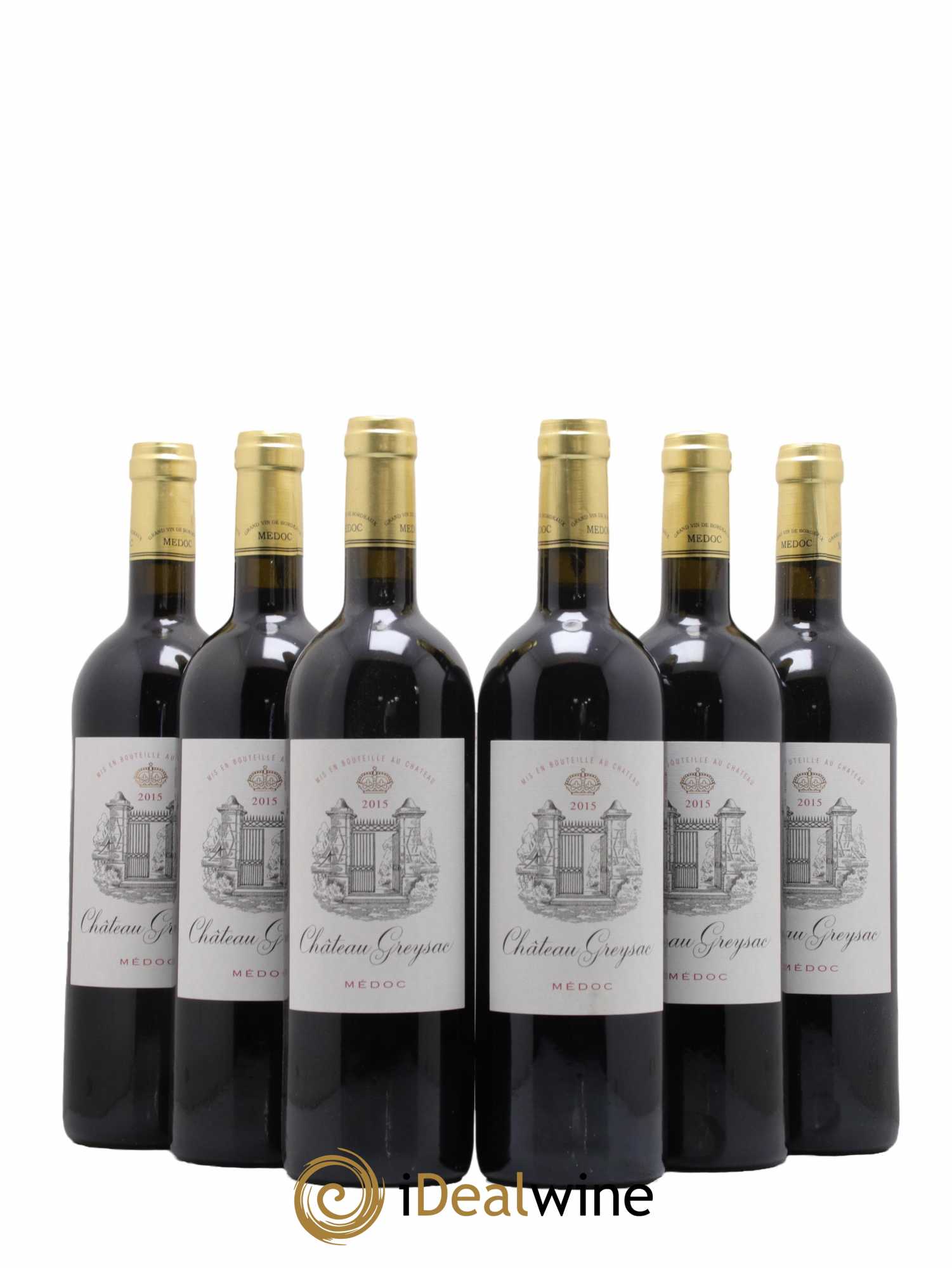 Château Greysac Cru Bourgeois 2015 - Lot de 6 bouteilles - 0