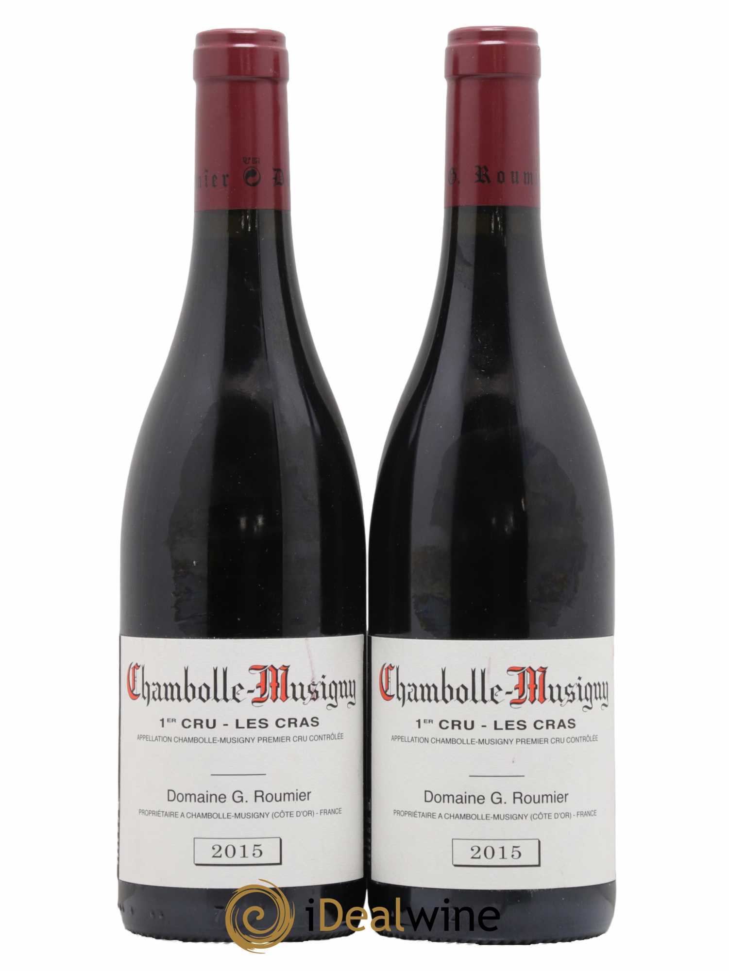 Chambolle-Musigny 1er Cru Les Cras Georges Roumier (Domaine) 2015 - Lot de 2 bouteilles - 0