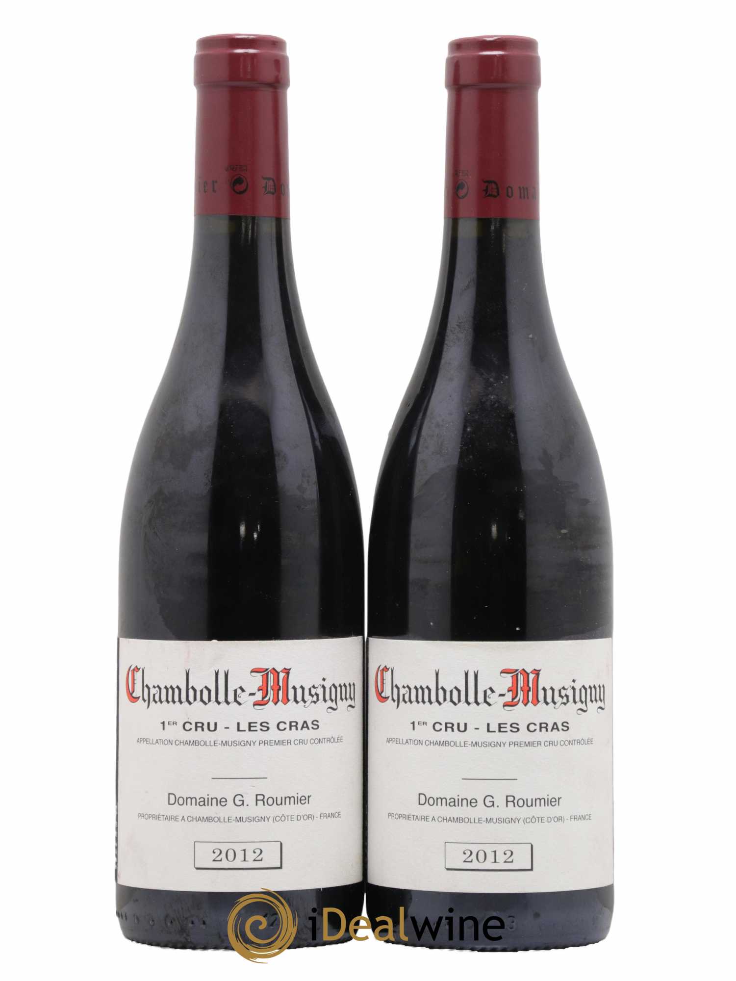 Chambolle-Musigny 1er Cru Les Cras Georges Roumier (Domaine) 2012 - Lot de 2 bouteilles - 0