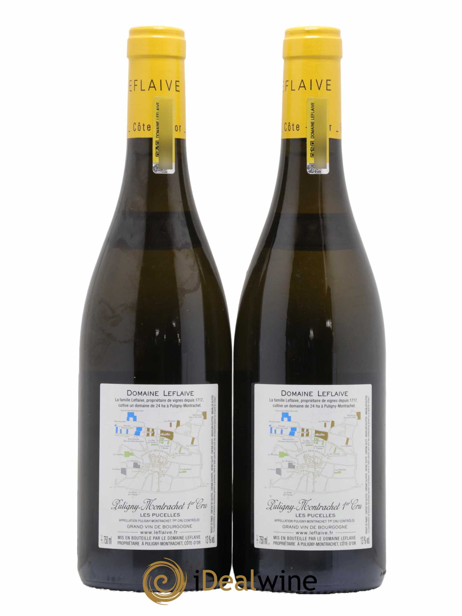 Puligny-Montrachet 1er Cru Les Pucelles Leflaive (Domaine) 2017 - Lot de 2 bouteilles - 1