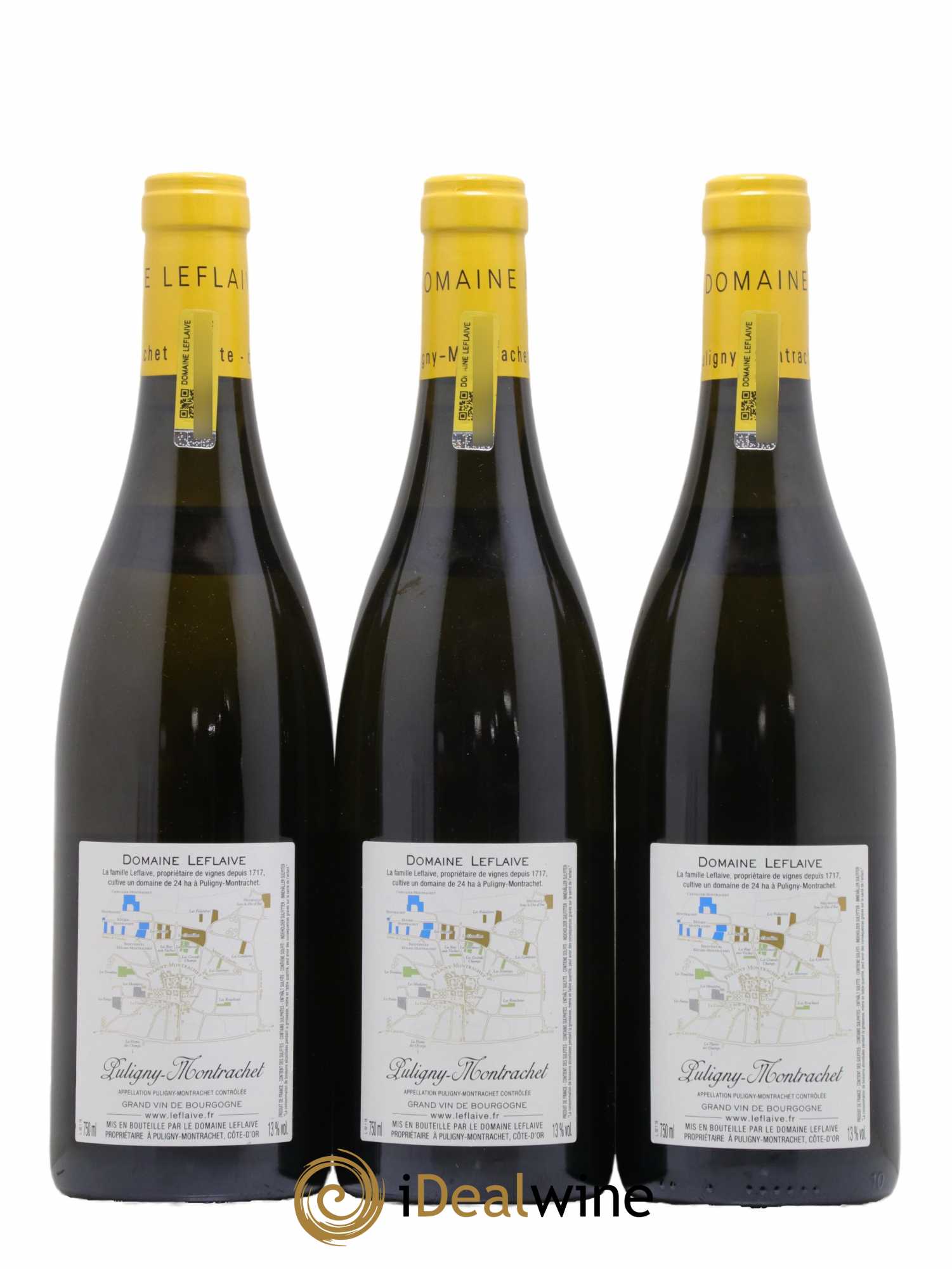 Puligny-Montrachet Leflaive (Domaine) 2016 - Lot de 3 bouteilles - 1