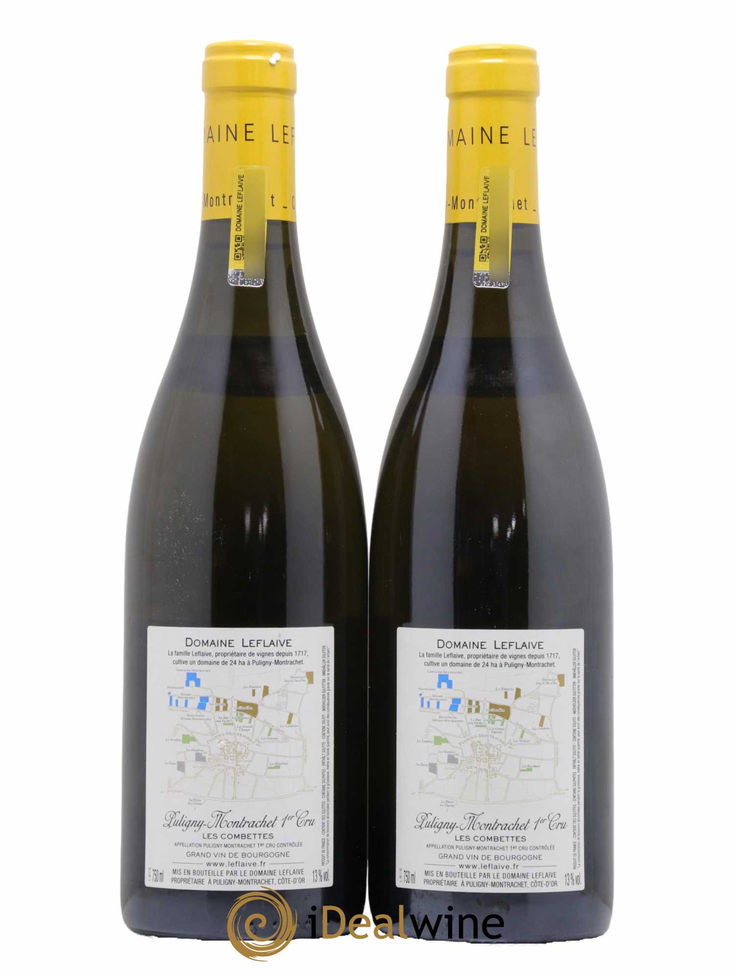Puligny-Montrachet 1er Cru Les Combettes Leflaive (Domaine) 2016 - Lot de 2 bouteilles - 1
