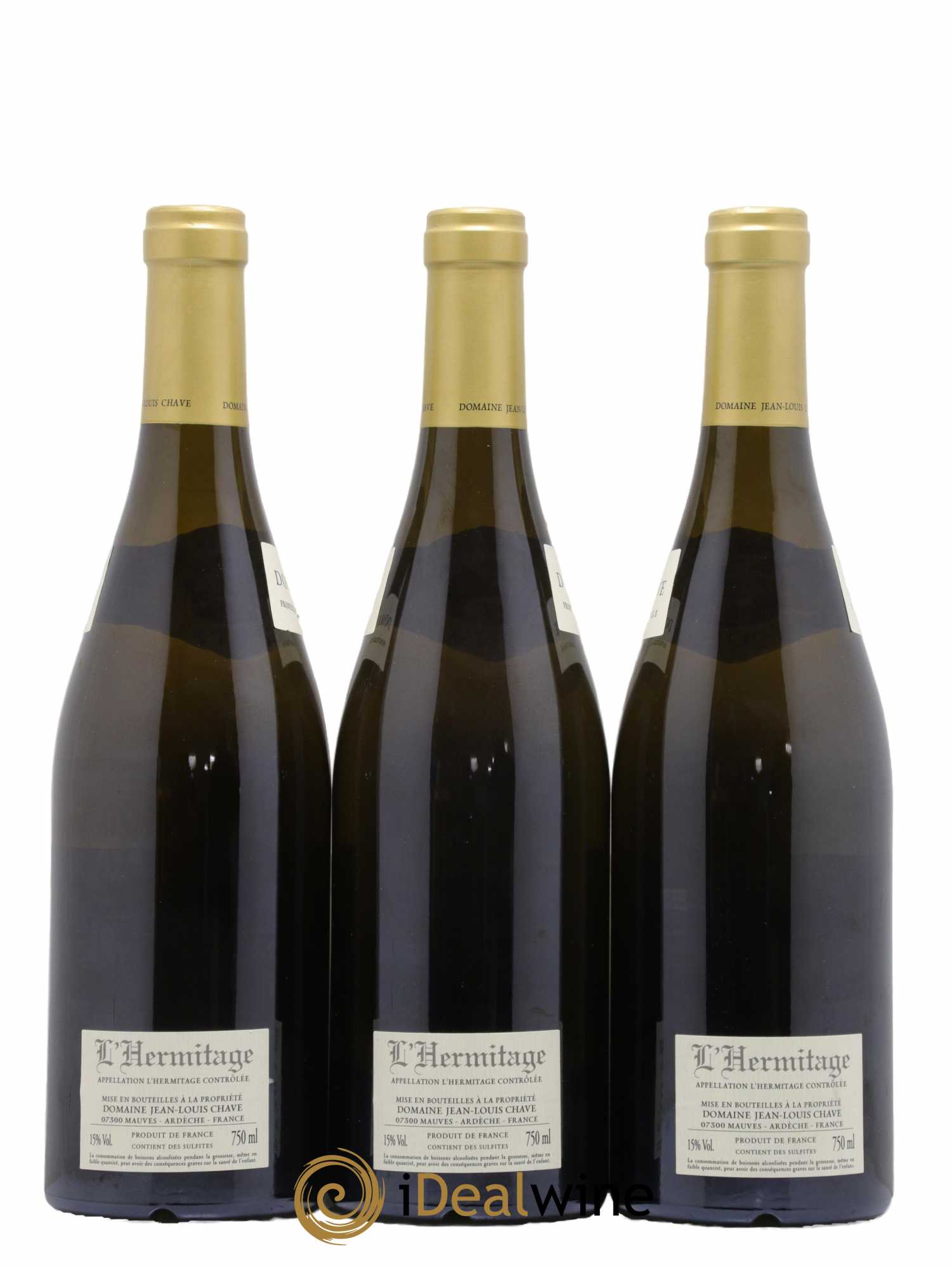 Hermitage Jean-Louis Chave 2019 - Lot de 3 bouteilles - 1