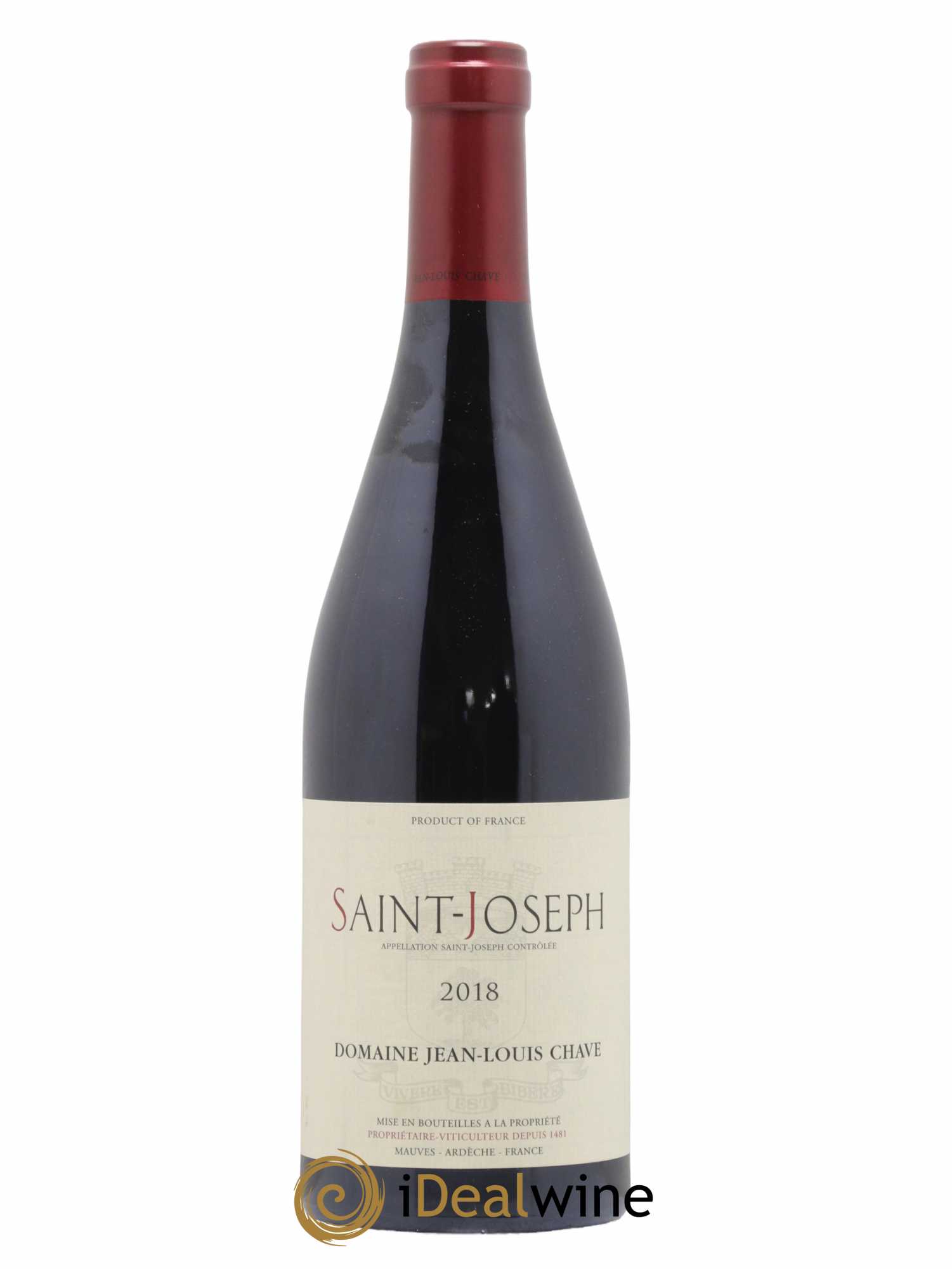 Saint-Joseph Jean-Louis Chave 2018 - Lot de 1 bouteille - 0