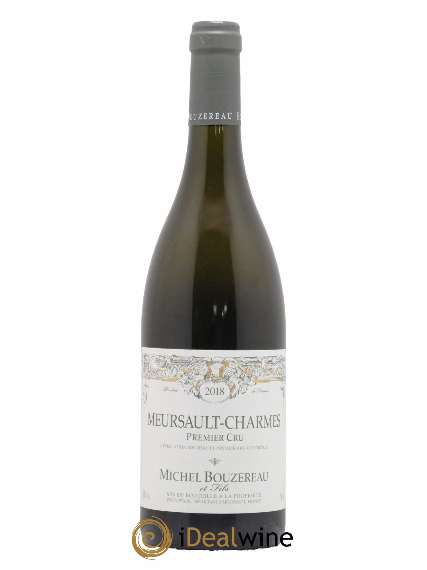 Meursault 1er Cru Les Charmes Michel Bouzereau et Fils (Domaine) 2018 - Lot de 1 bouteille - 0