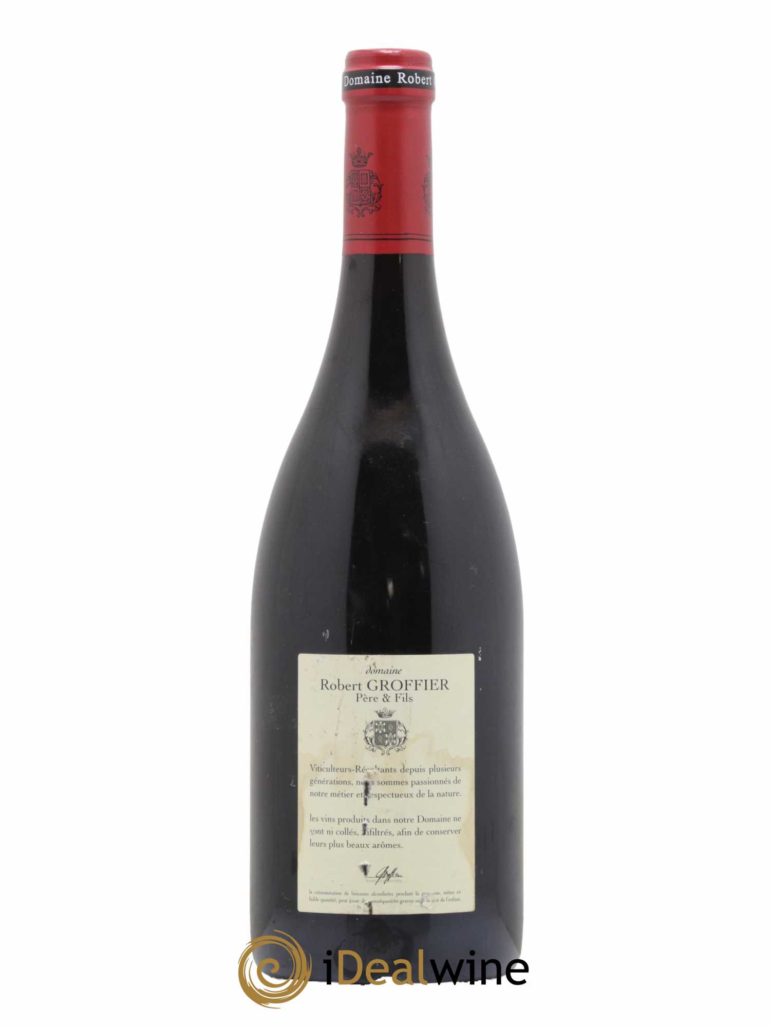 Chambolle-Musigny 1er Cru Les Amoureuses Robert Groffier Père & Fils (Domaine) 2013 - Lot de 1 bouteille - 1