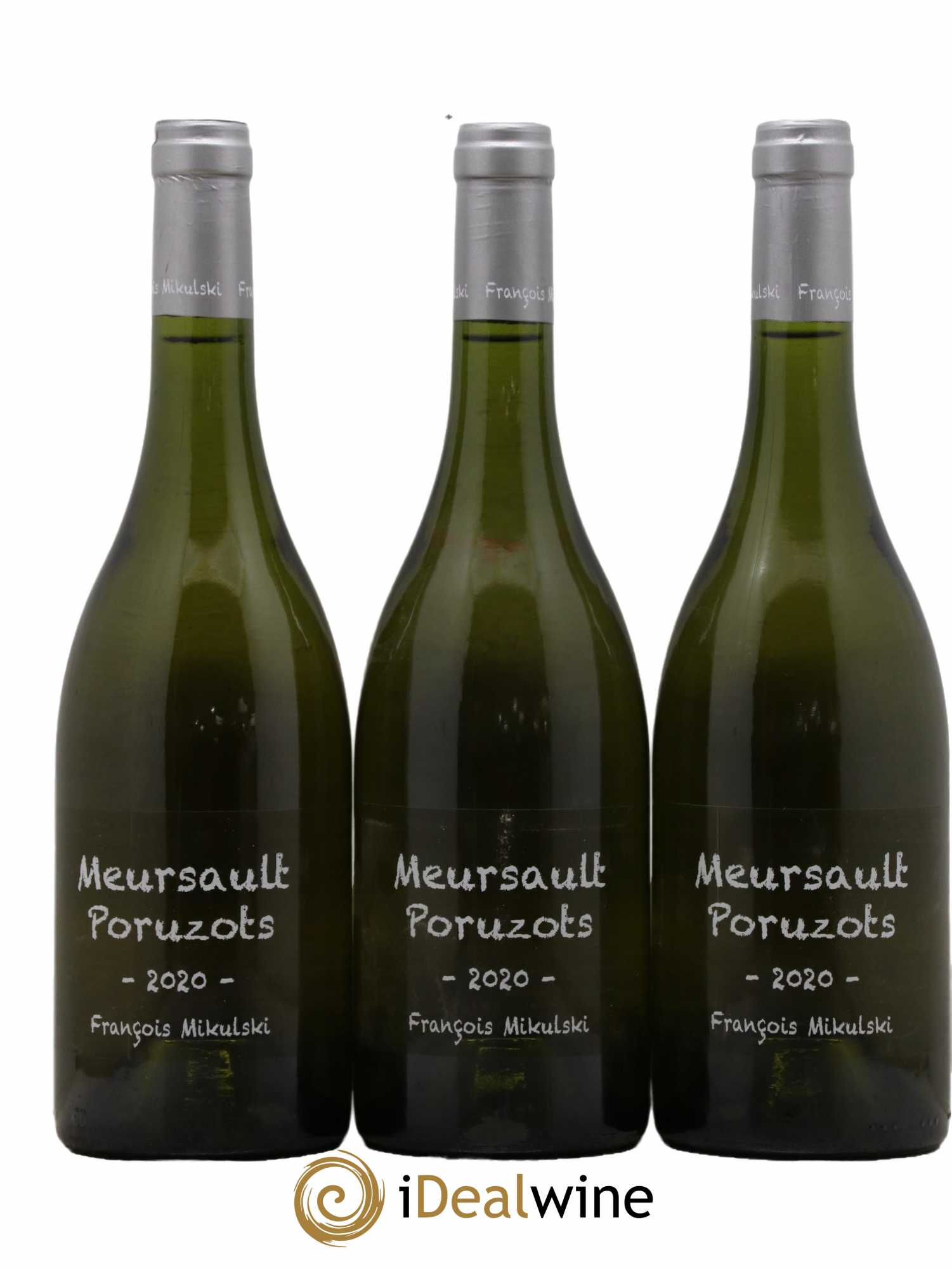 Meursault 1er Cru Poruzots François Mikulski 2020 - Lot de 3 bouteilles - 0