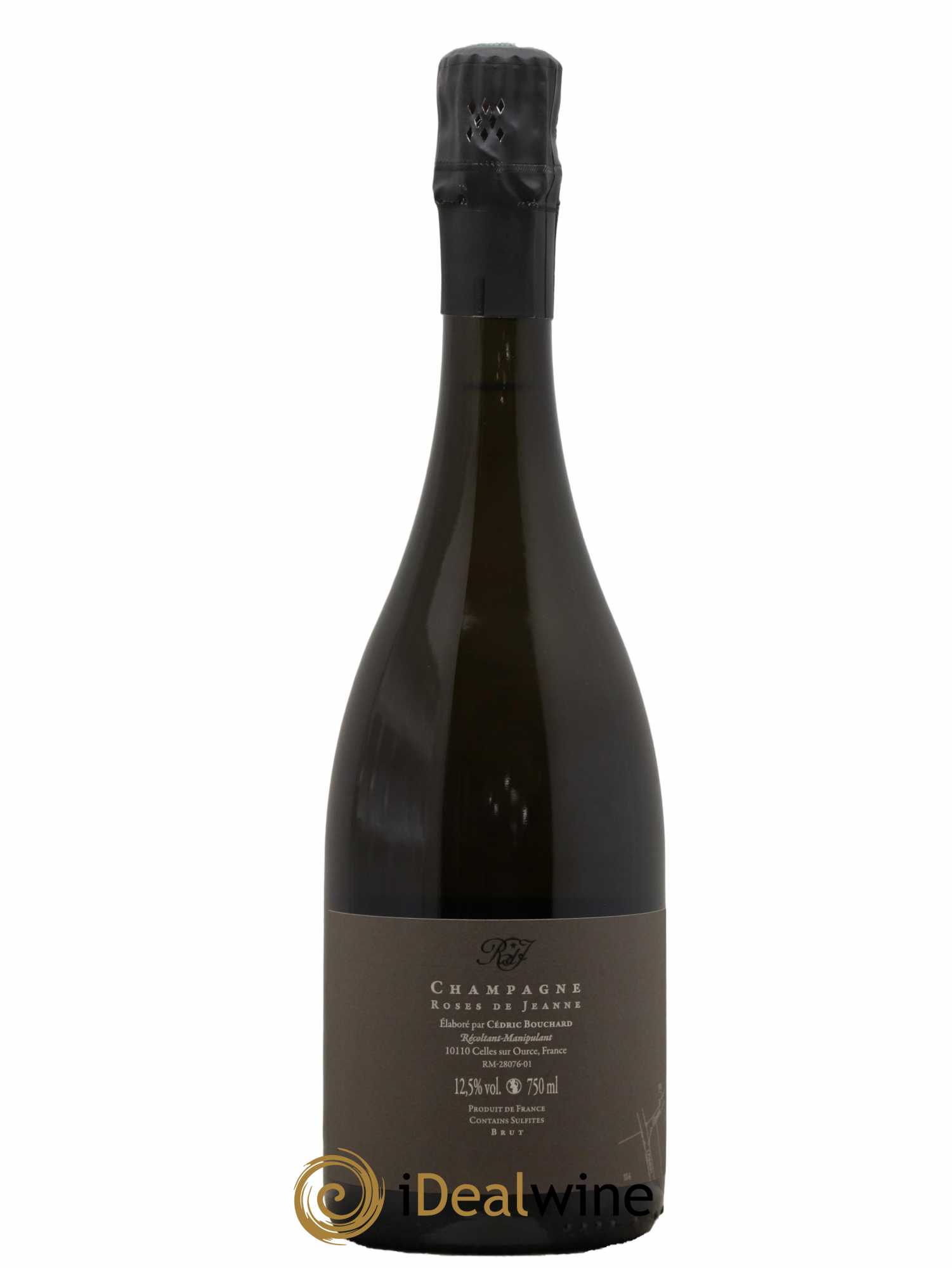 Roses de Jeanne Les Ursules Blanc de Noirs Brut Cédric Bouchard 2018 - Lot de 1 bouteille - 1