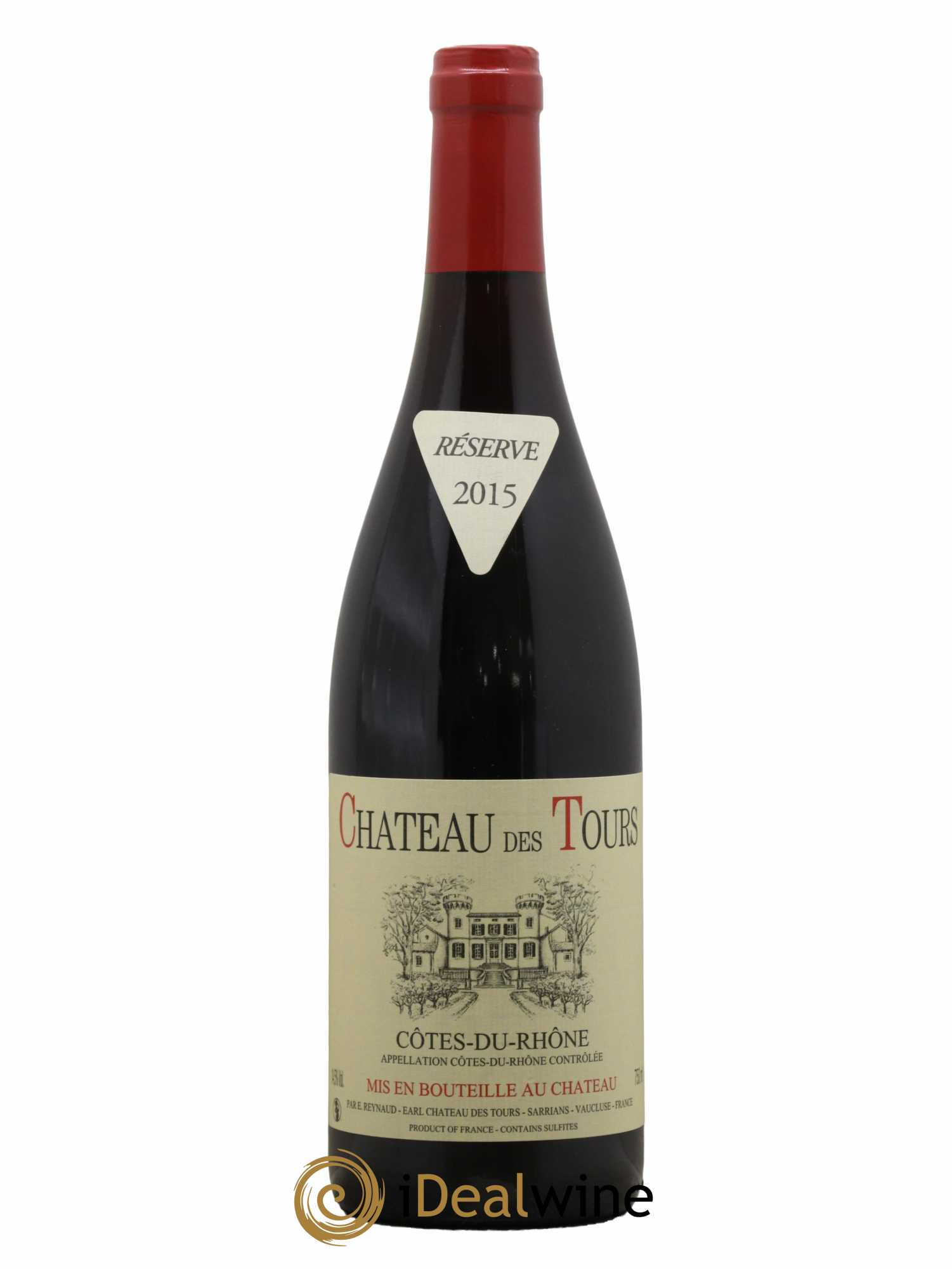 Côtes-du-Rhône Château des Tours Emmanuel Reynaud 2015 - Lot de 1 bouteille - 0