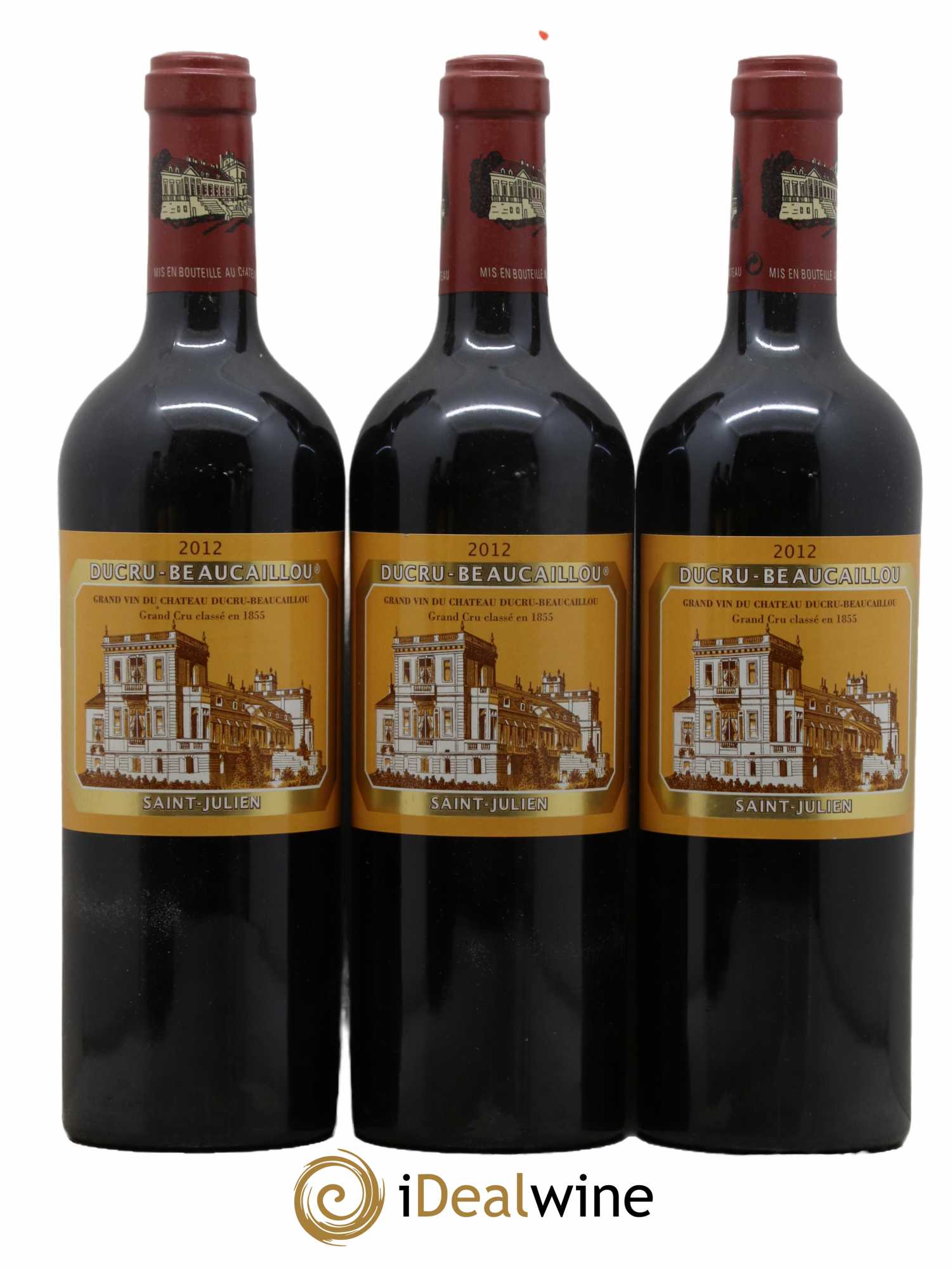 Château Ducru Beaucaillou 2ème Grand Cru Classé 2012 - Lot de 3 bouteilles - 0