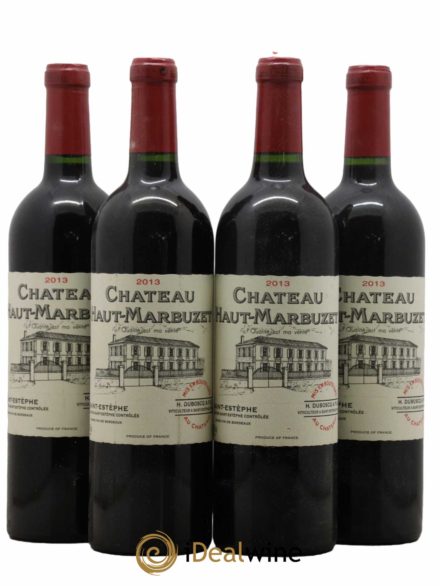 Château Haut Marbuzet 2013 - Lot de 4 bouteilles - 0