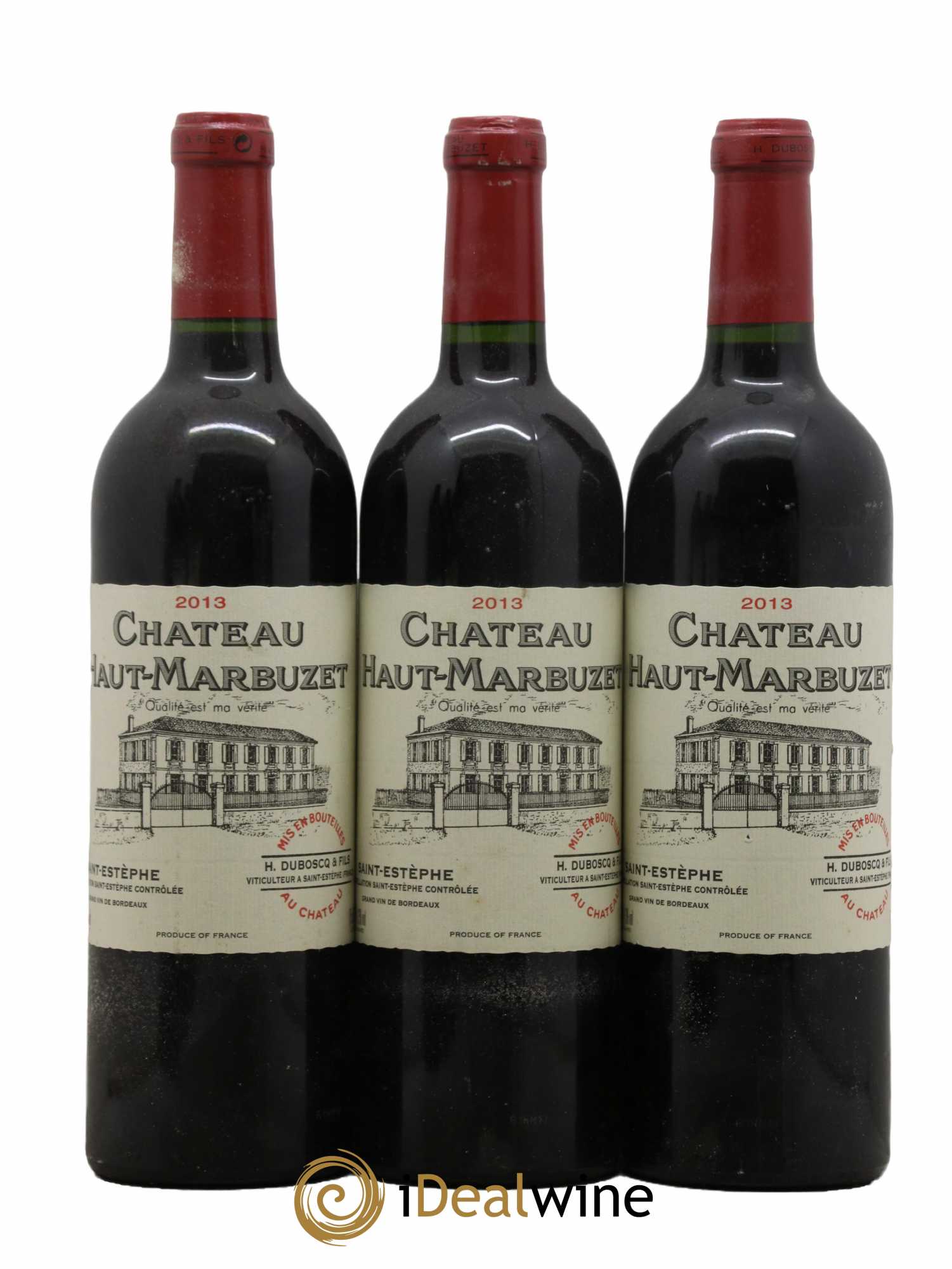 Château Haut Marbuzet 2013 - Lot de 3 bouteilles - 0