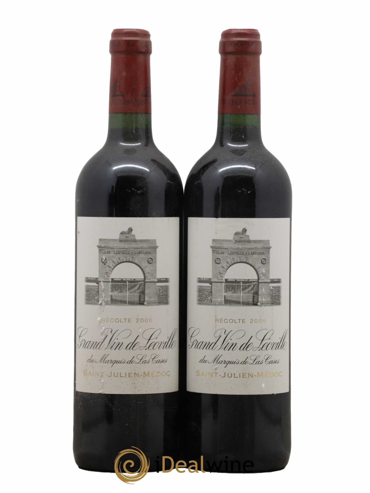 Château Léoville Las Cases 2ème Grand Cru Classé 2006 - Lot de 2 bouteilles - 0