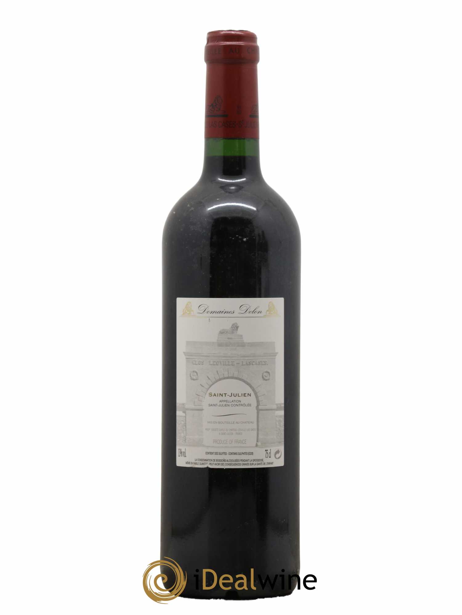 Château Léoville Las Cases 2ème Grand Cru Classé 2006 - Lot de 1 bouteille - 1