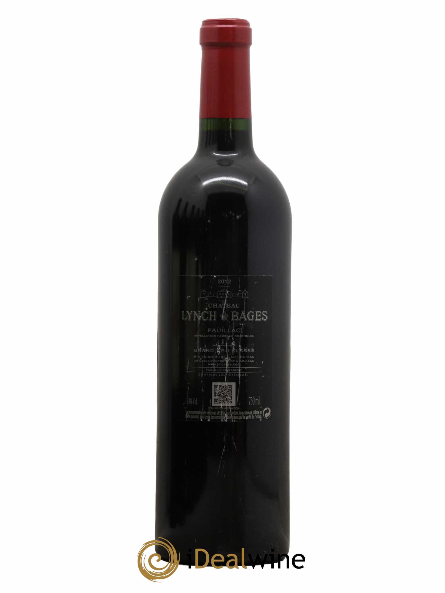 Château Lynch Bages 5ème Grand Cru Classé 2012 - Lot de 1 bouteille - 1