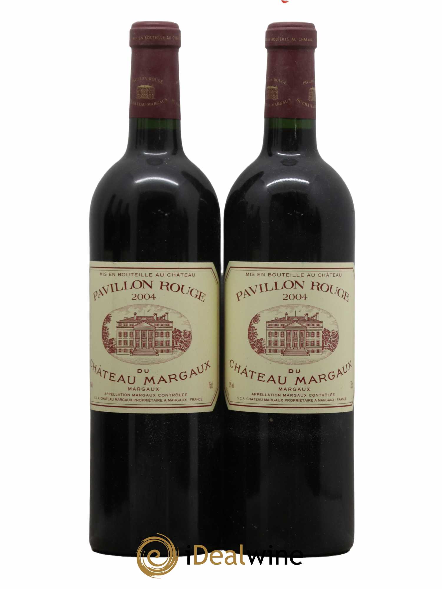 Pavillon Rouge du Château Margaux Second Vin 2004 - Lot de 2 bouteilles - 0