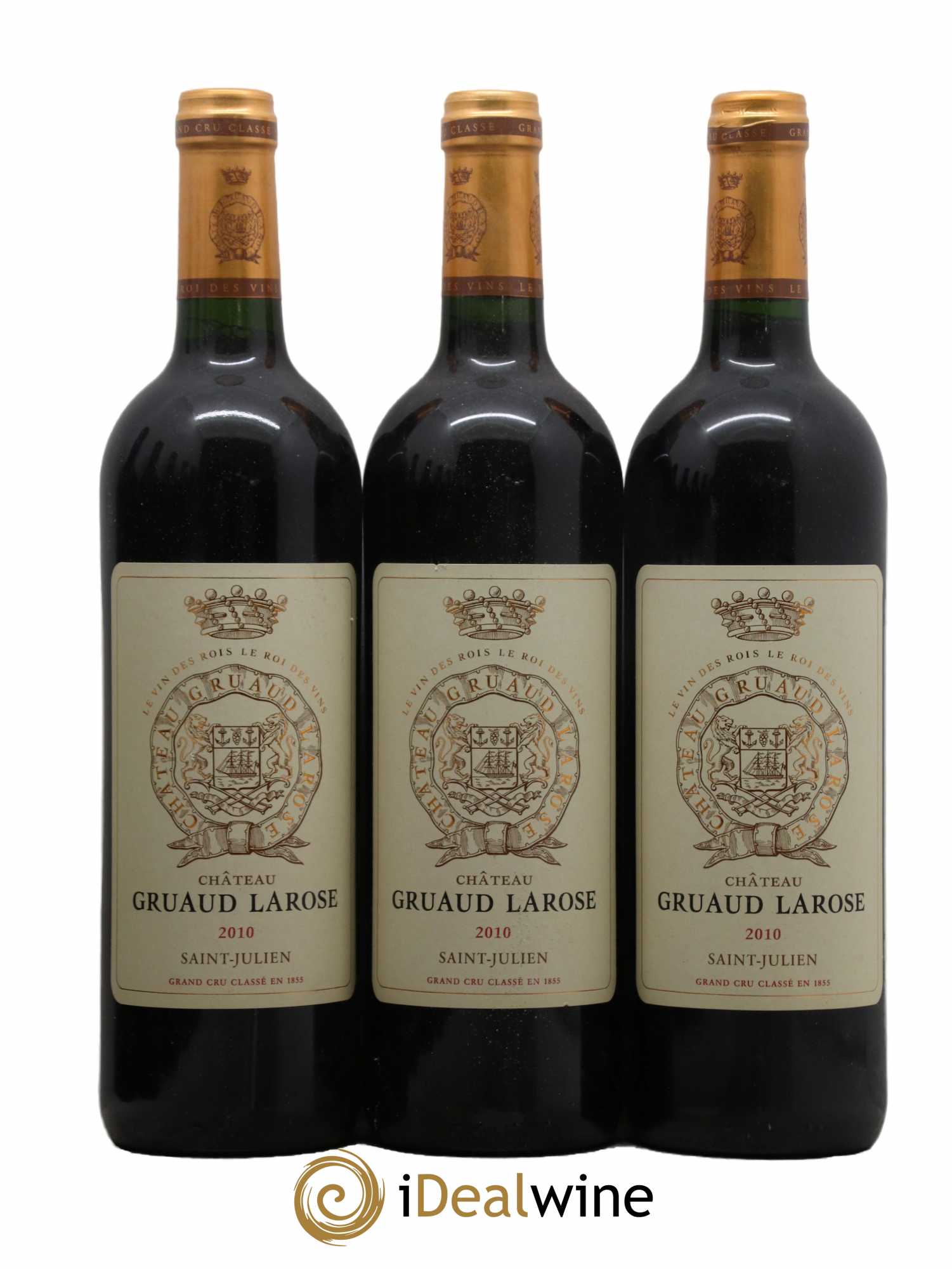 Château Gruaud Larose 2ème Grand Cru Classé 2010 - Lot de 3 bouteilles - 0