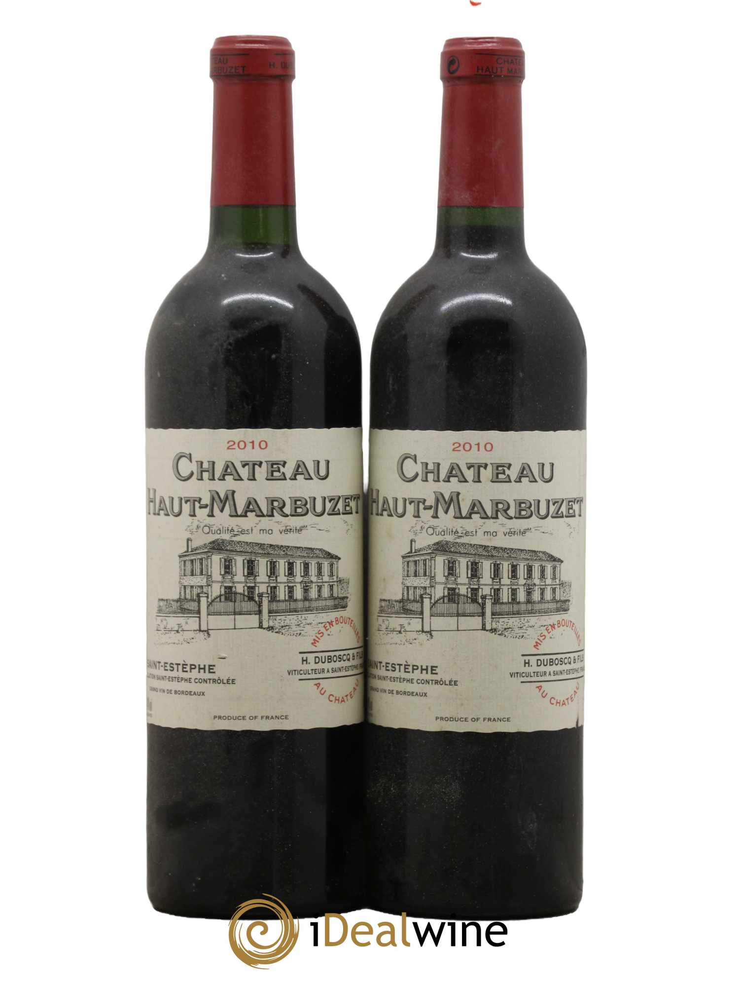 Château Haut Marbuzet 2010 - Lot de 2 bouteilles - 0