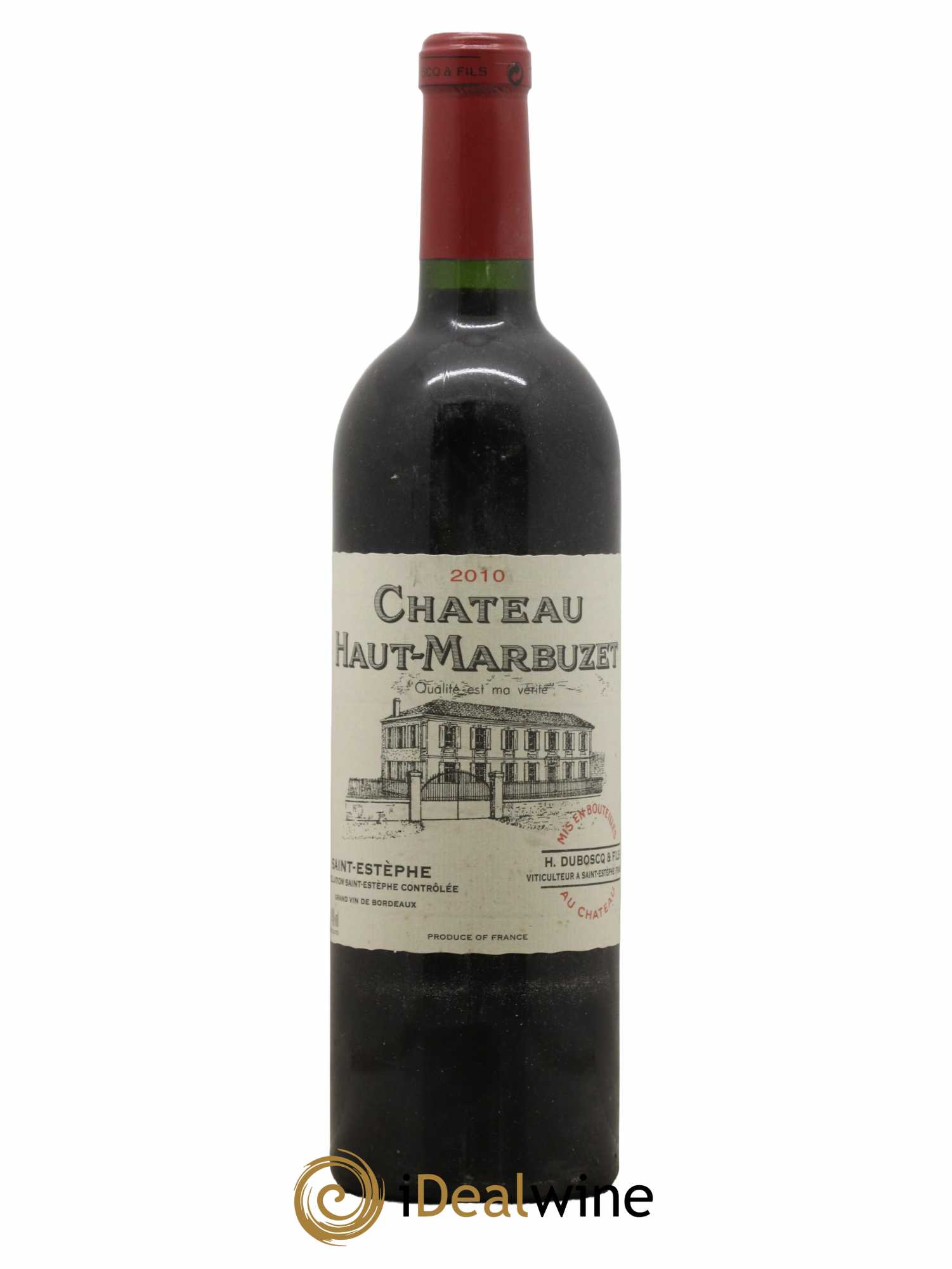 Château Haut Marbuzet 2010 - Lot de 1 bouteille - 0