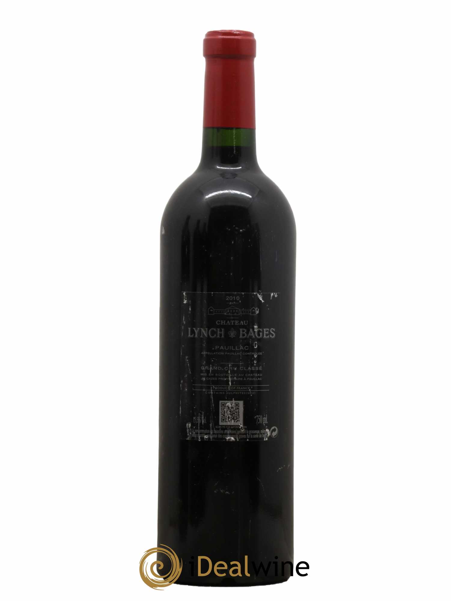 Château Lynch Bages 5ème Grand Cru Classé 2010 - Lot de 1 bouteille - 1