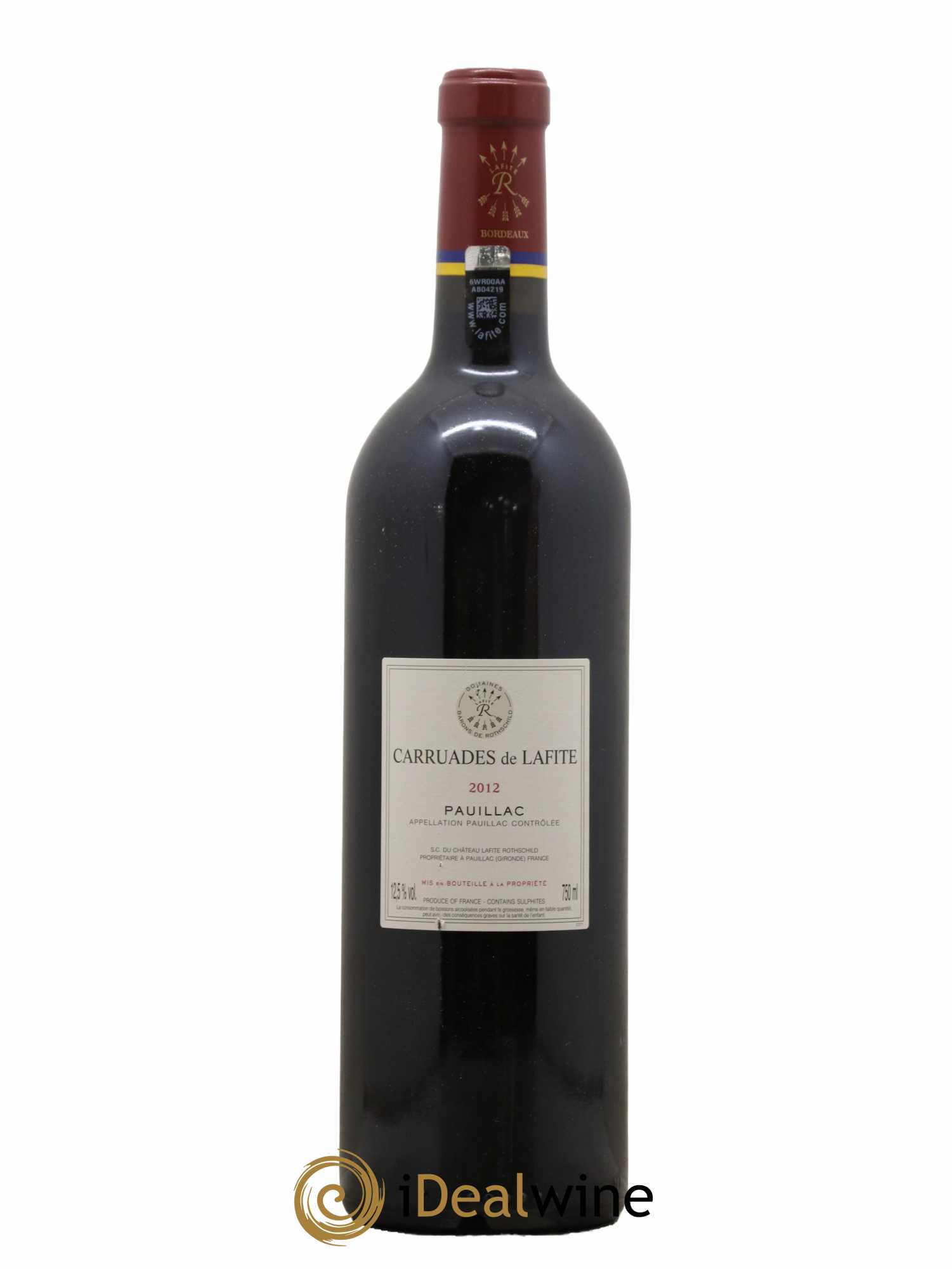Carruades de Lafite Rothschild Second Vin 2012 - Lot de 1 bouteille - 1