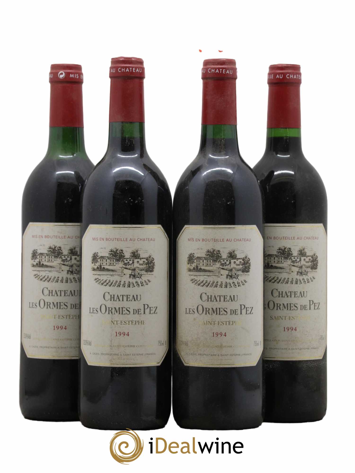 Château les Ormes de Pez 1994 - Lot de 4 bouteilles - 0