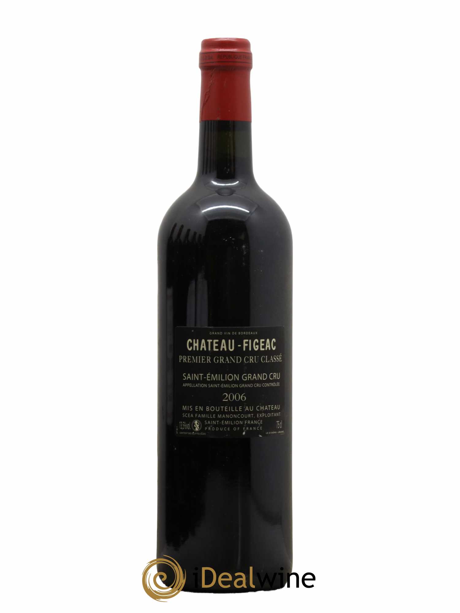 Château Figeac 1er Grand Cru Classé A 2006 - Lot de 1 bouteille - 1