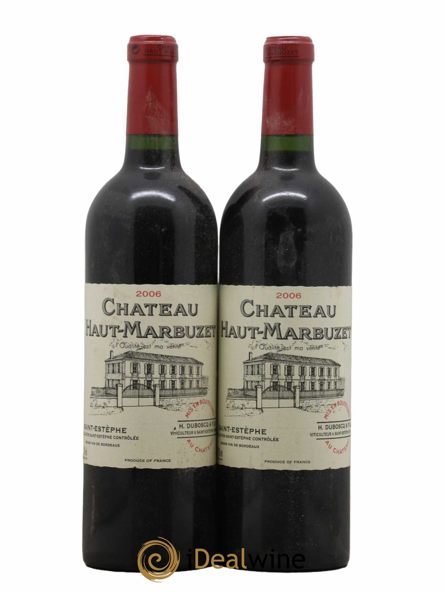Château Haut Marbuzet 2006 - Lot de 2 bouteilles - 0