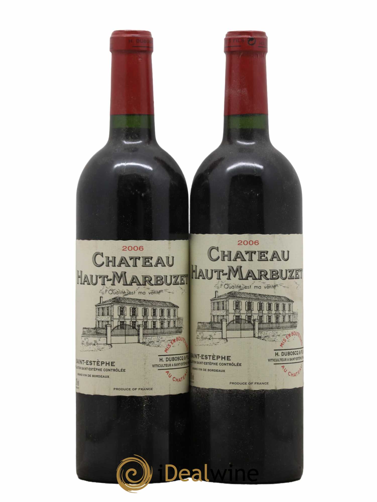 Château Haut Marbuzet 2006 - Lot de 2 bouteilles - 0