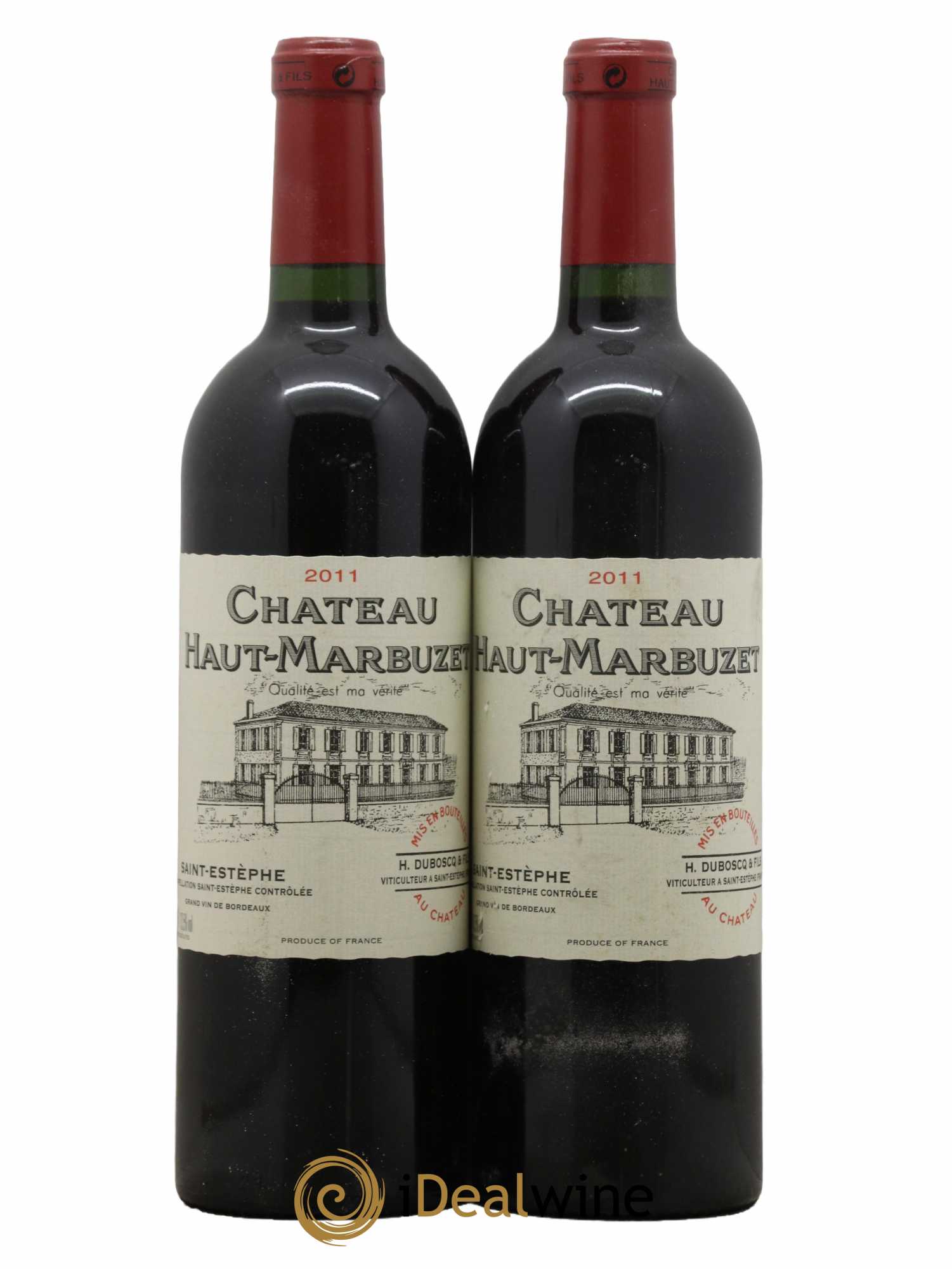 Château Haut Marbuzet 2011 - Lot de 2 bouteilles - 0