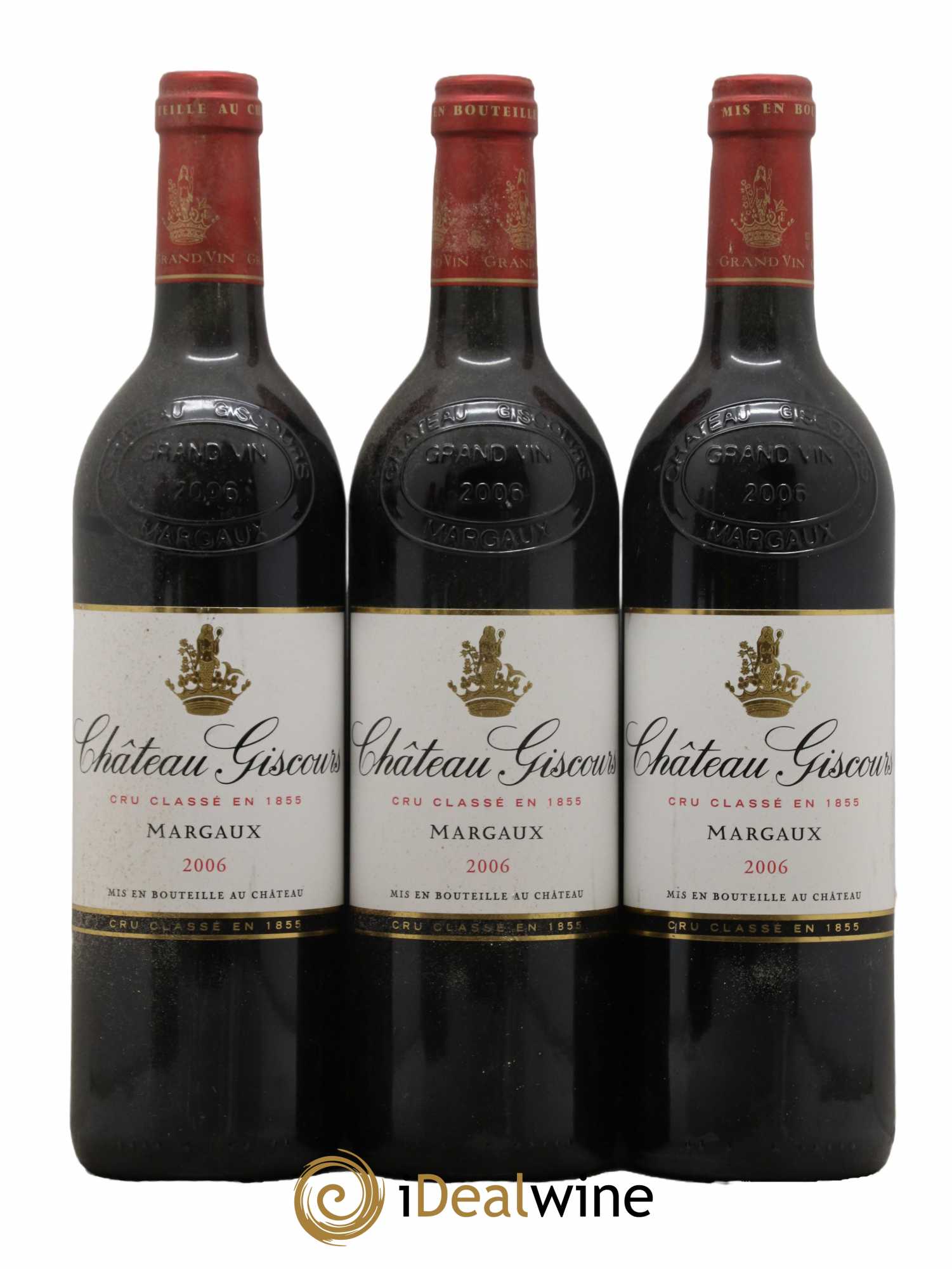 Château Giscours 3ème Grand Cru Classé 2006 - Lot de 3 bouteilles - 0