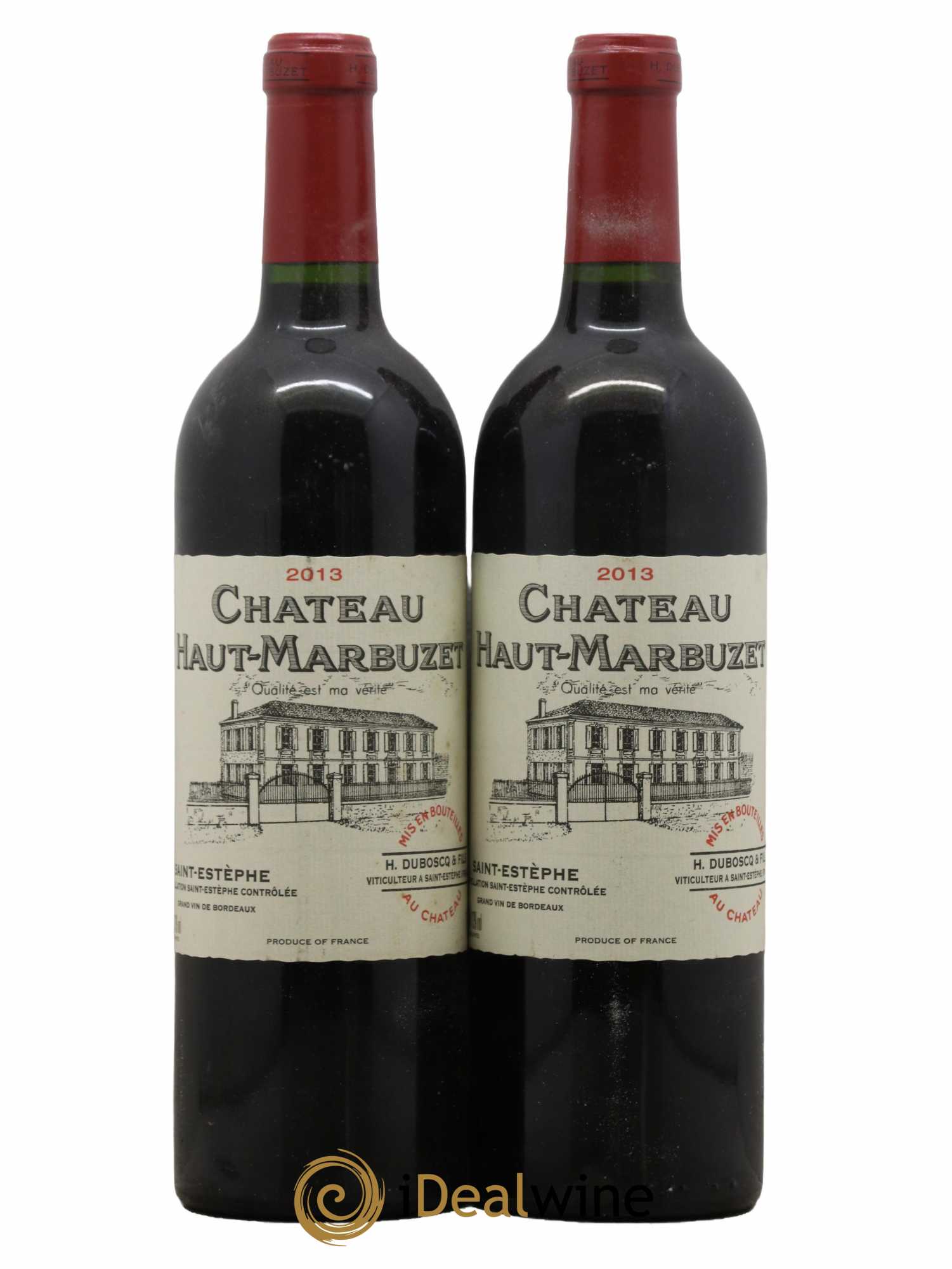Château Haut Marbuzet 2013 - Lot de 2 bouteilles - 0